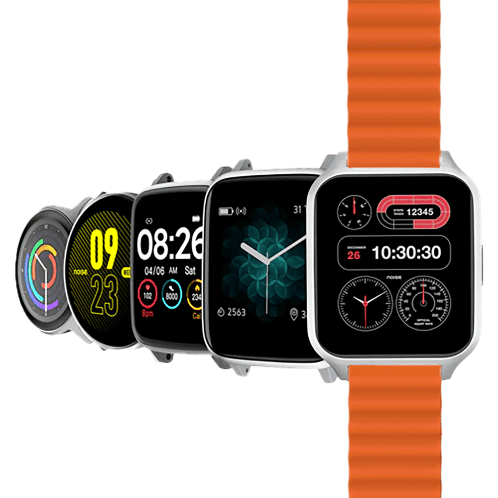 noise Ripple Silicon Strap for noise ColorFit, Mettalix, Noisefit, Force Plus & Endeavour (22mm) (Sweat Resistant, Orange) noise Ripple Silicon Strap for noise ColorFit, Mettalix, Noisefit, Force Plus & Endeavour (22mm) (Sweat Resistant, Orange)_5