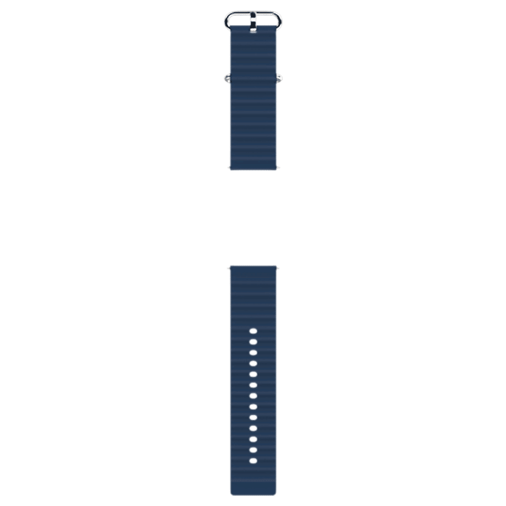 noise Ripple Silicon Strap for noise ColorFit, Mettalix, Noisefit, Force Plus & Endeavour (22mm) (Sweat Resistant, Dark Blue) noise Ripple Silicon Strap for noise ColorFit, Mettalix, Noisefit, Force Plus & Endeavour (22mm) (Sweat Resistant, Dark Blue)_5