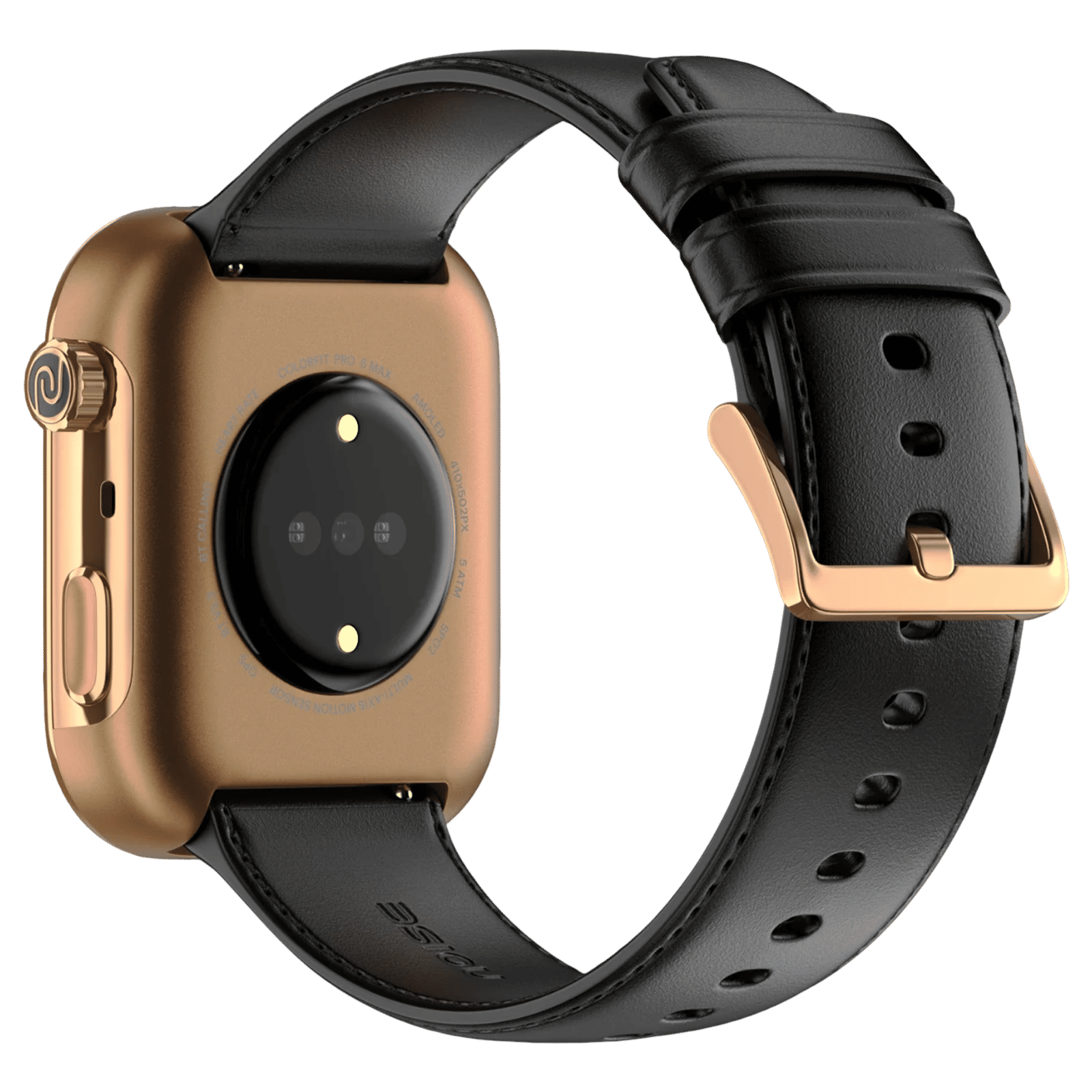 noise ColorFit Pro 6 Max Smartwatch with Bluetooth Calling (49.78mm AMOLED Display, 5 ATM Water Resistant, Black Strap)_5