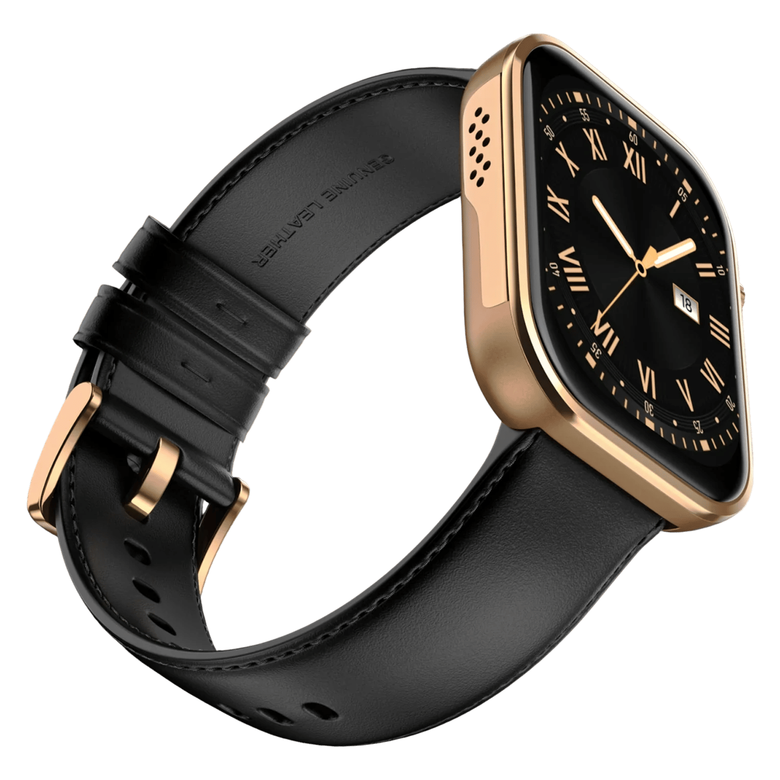 noise ColorFit Pro 6 Max Smartwatch with Bluetooth Calling (49.78mm AMOLED Display, 5 ATM Water Resistant, Black Strap)_6