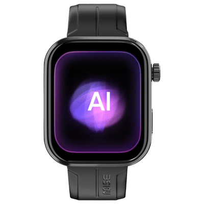 noise ColorFit Pro 6 Max Smartwatch with Bluetooth Calling (49.78mm AMOLED Display, 5 ATM Water Resistant, Jet Black Strap)