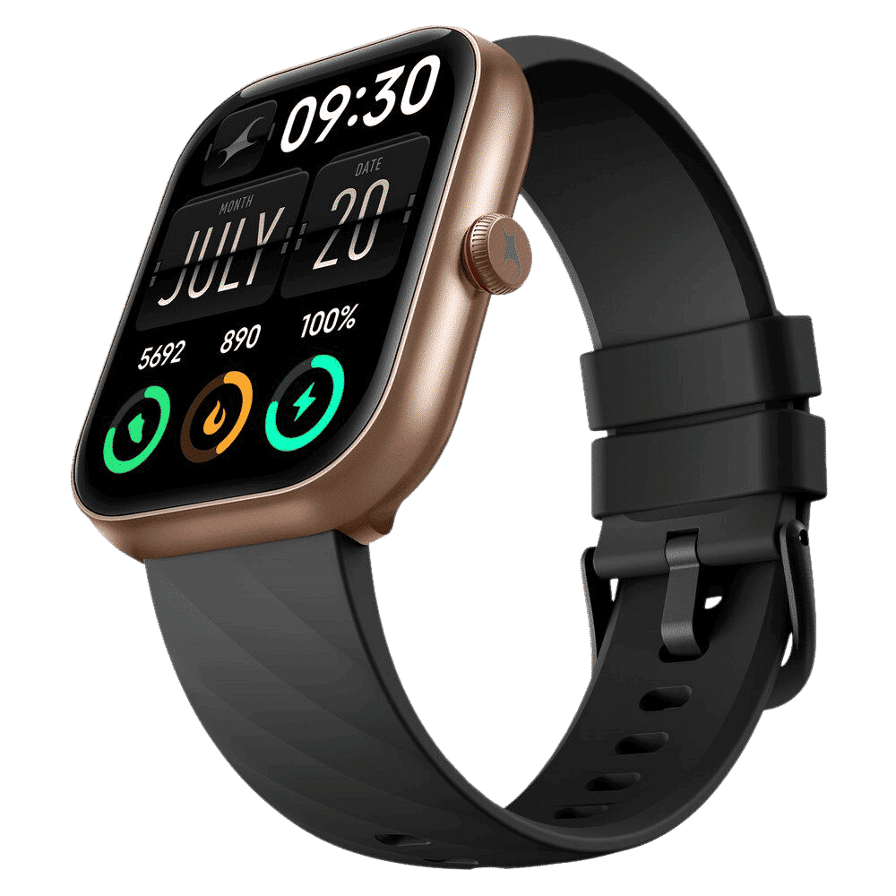 fastrack Kruz Plus Smartwatch with Functional Crown (49mm Super HD Display, Black Strap) fastrack Kruz Plus Smartwatch with Functional Crown (49mm Super HD Display, Black Strap)_2