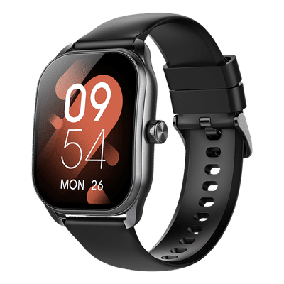 Croma Squad CS Smartwatch with Bluetooth
                      Calling (2025 Model, 51.05mm Curved IPS Display,
                      IP68 Water Resistant, Black)