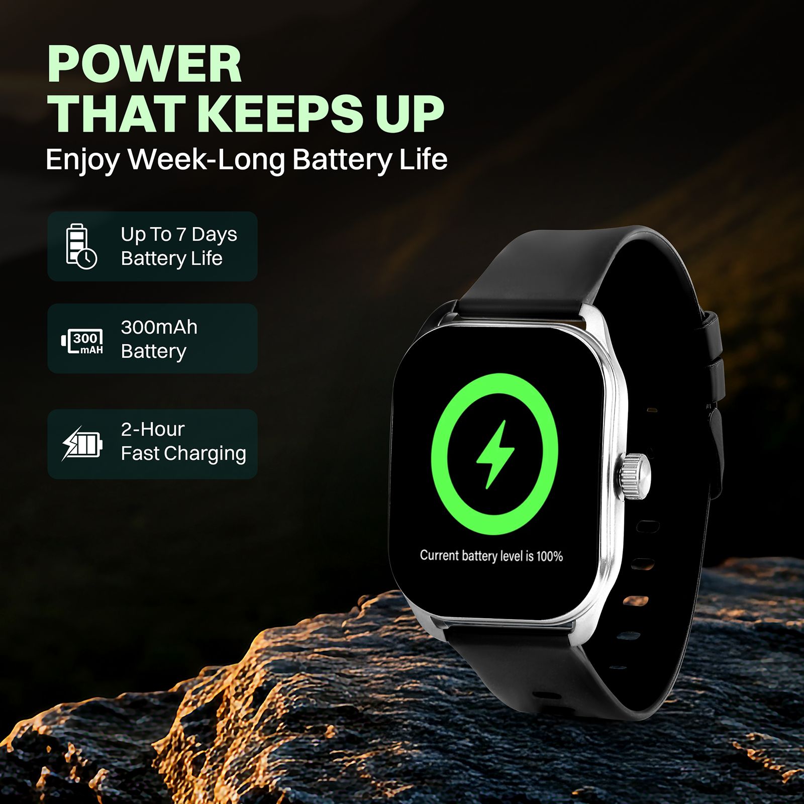 Croma Squad CS Smartwatch with Bluetooth Calling (2025 Model, 51.05mm Curved IPS Display, IP68 Water Resistant, Black)_9