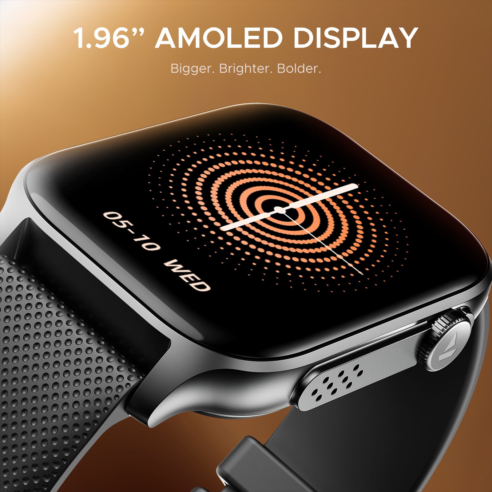 boAt Ultima Ember Smartwatch with Bluetooth Calling (49.7mm AMOLED Display, IP68 Water Resistant, Bold Black Strap) boAt Ultima Ember Smartwatch with Bluetooth Calling (49.7mm AMOLED Display, IP68 Water Resistant, Bold Black Strap)_4