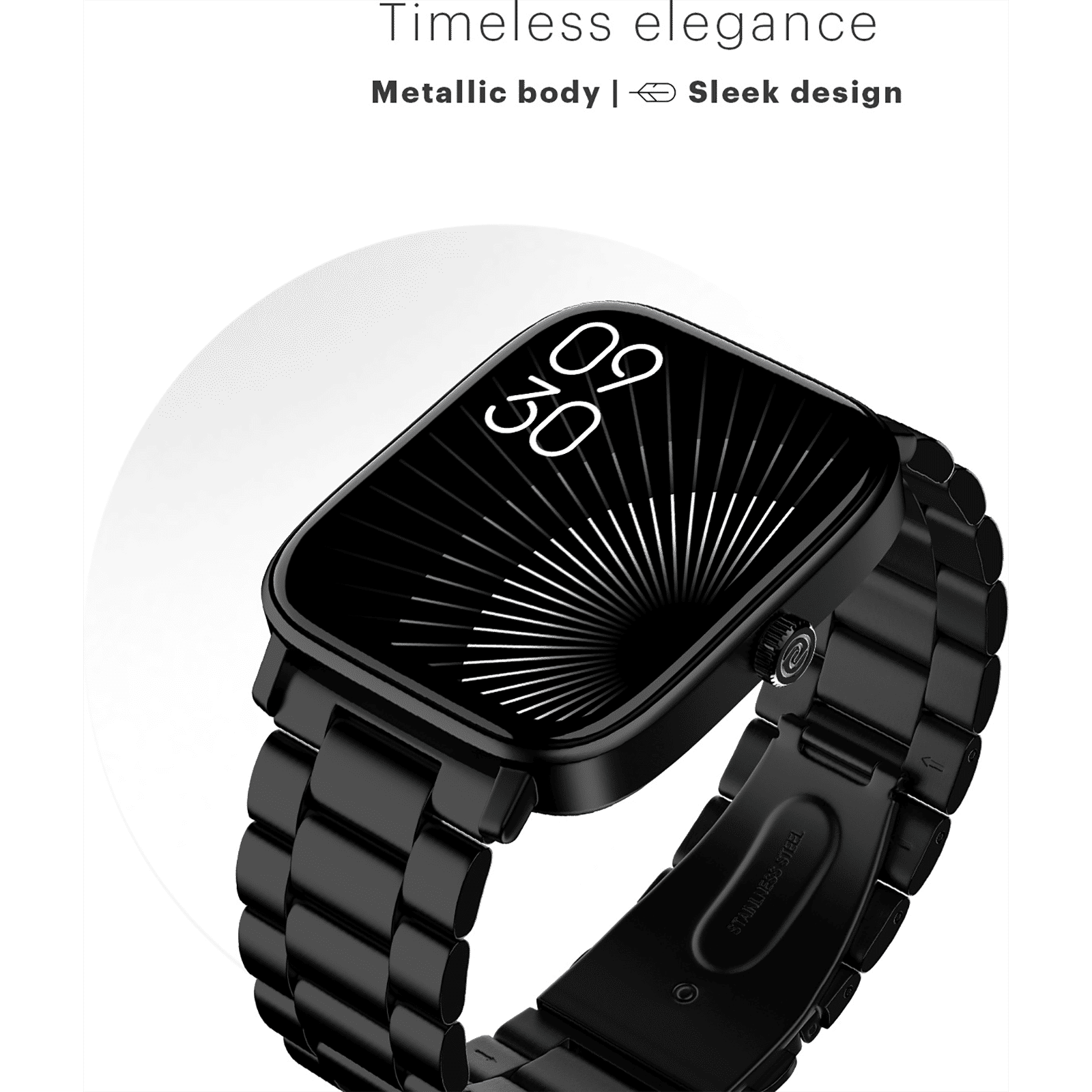 noise ColorFit Pulse 2 Pro Elite Smartwatch with Bluetooth Calling (45.7mm LCD Display, IP67 Water Resistance, Black Strap)_6