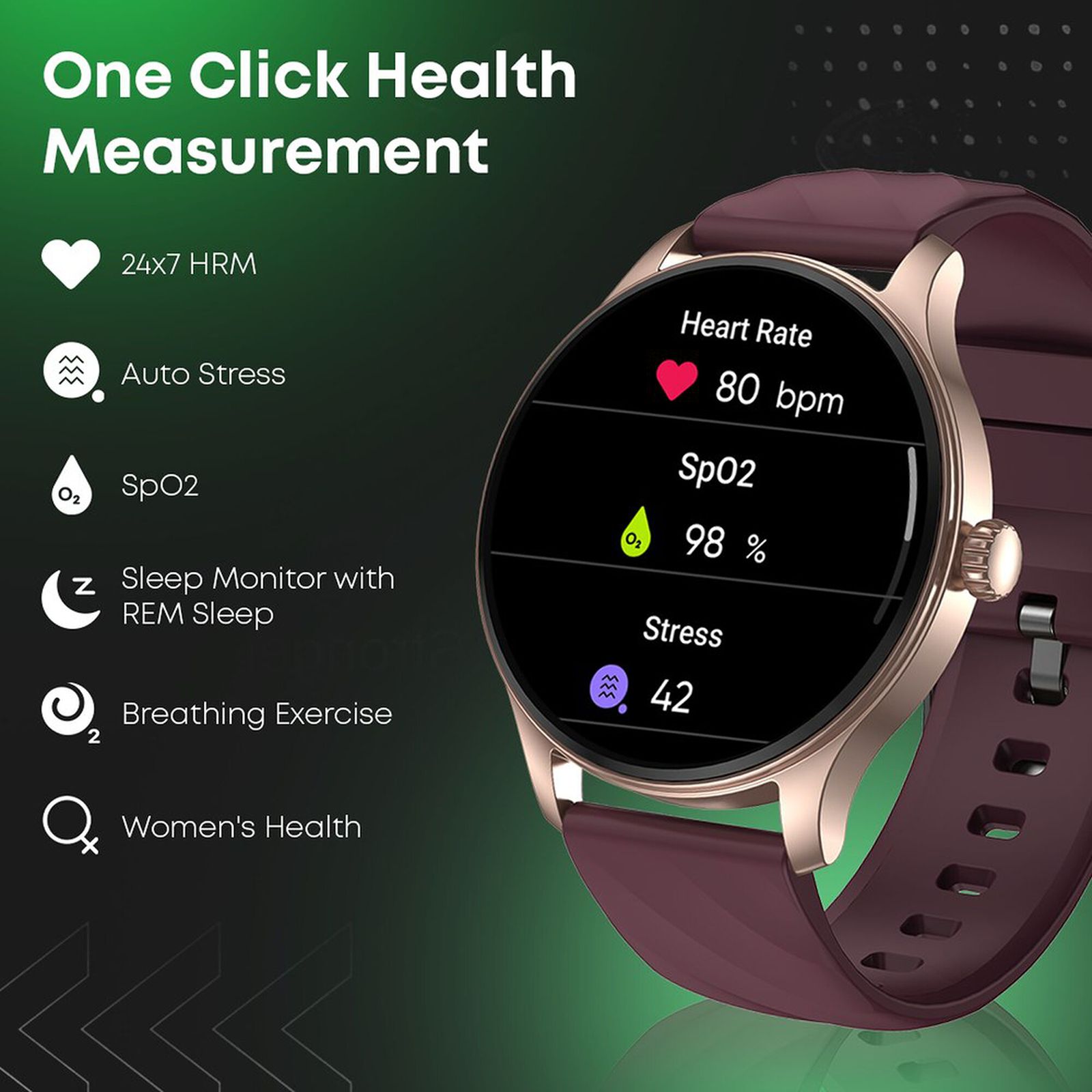 fastrack Revoltt XR1 Smartwatch with Bluetooth Calling (35mm UltraVU HD Display, IP68 Water Resistant, Black Strap)_6