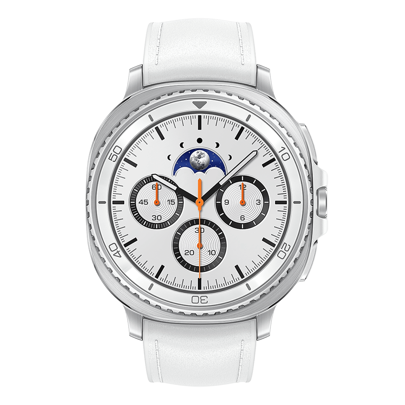 SAMSUNG Galaxy Watch8 Classic GPS+Wi-Fi+BT Wear OS Smartwatch (4.6 cm Super AMOLED Display, 3 nm Processor, Fall Detection, Hybrid Strap)_1