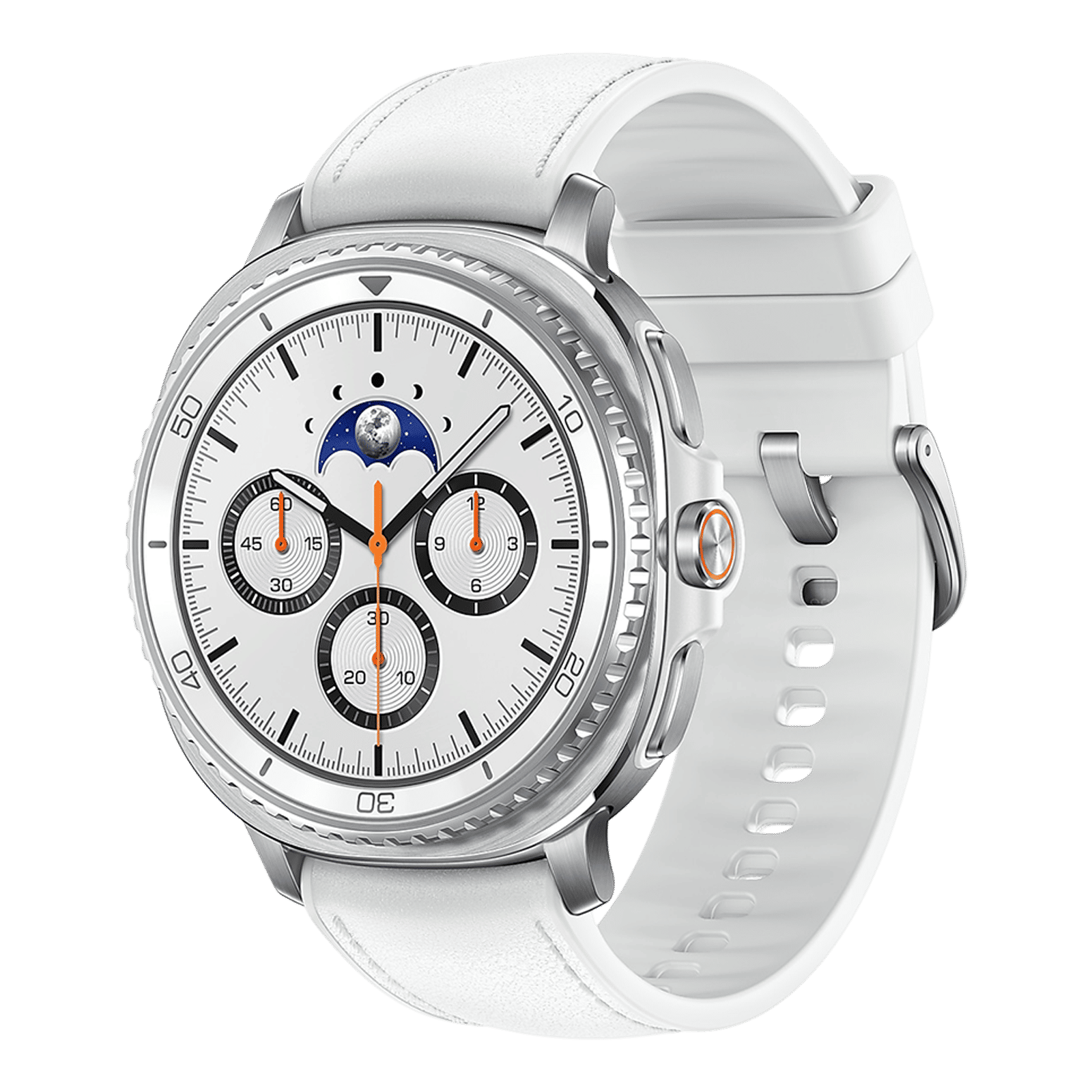 SAMSUNG Galaxy Watch8 Classic GPS+Wi-Fi+BT Wear OS Smartwatch (4.6 cm Super AMOLED Display, 3 nm Processor, Fall Detection, Hybrid Strap)_3
