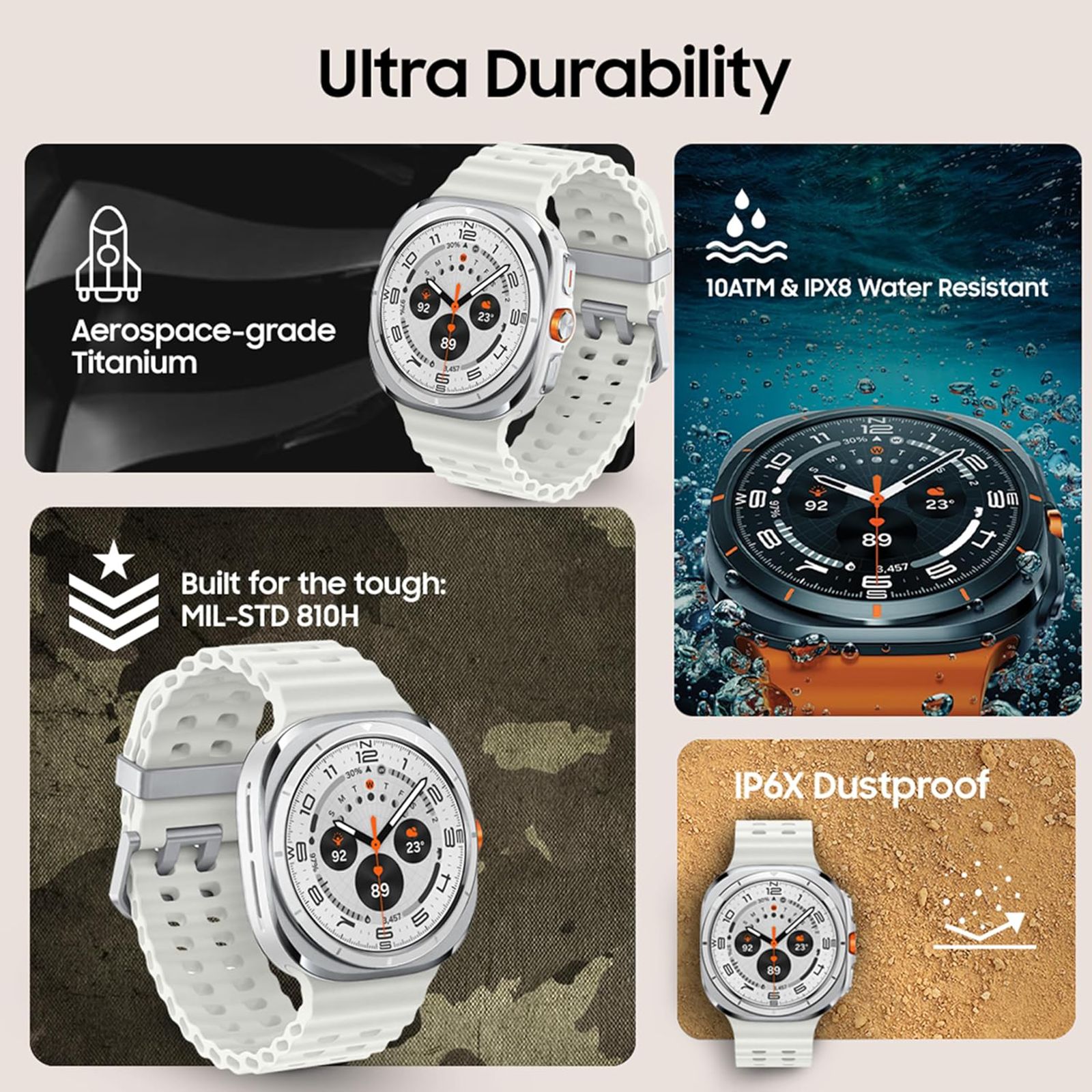 SAMSUNG Galaxy Watch Ultra 2025 GPS+BT+Wi-Fi+LTE Wear OS Smartwatch (47mm Super AMOLED Display, 3nm Processor, Fall Detection, Marine Strap)_11