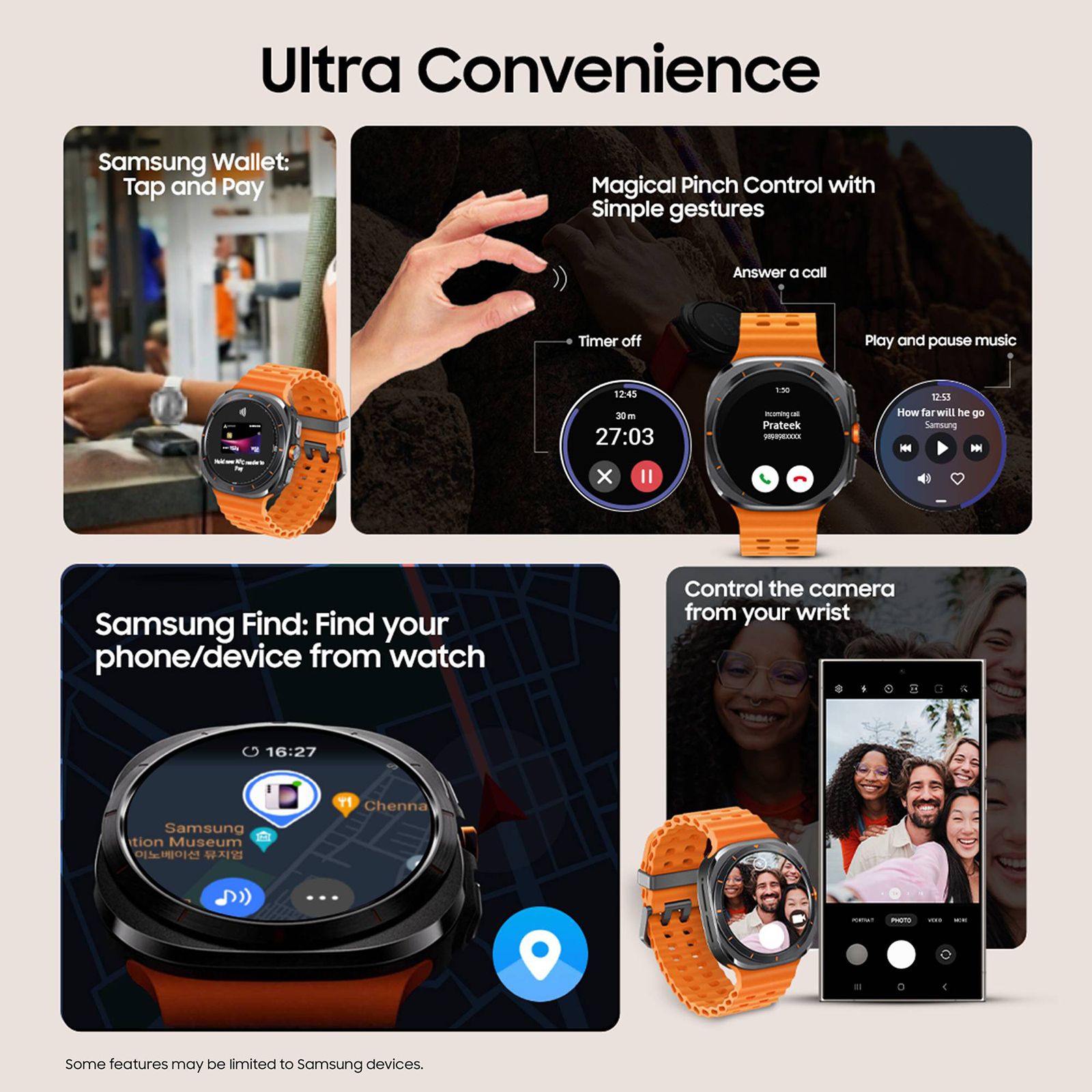 SAMSUNG Galaxy Watch Ultra 2025 GPS+BT+Wi-Fi+LTE Wear OS Smartwatch (47mm Super AMOLED Display, 3nm Processor, Fall Detection, Marine Strap) SAMSUNG Galaxy Watch Ultra 2025 GPS+BT+Wi-Fi+LTE Wear OS Smartwatch (47mm Super AMOLED Display, 3nm Processor, Fall Detection, Marine Strap)_12