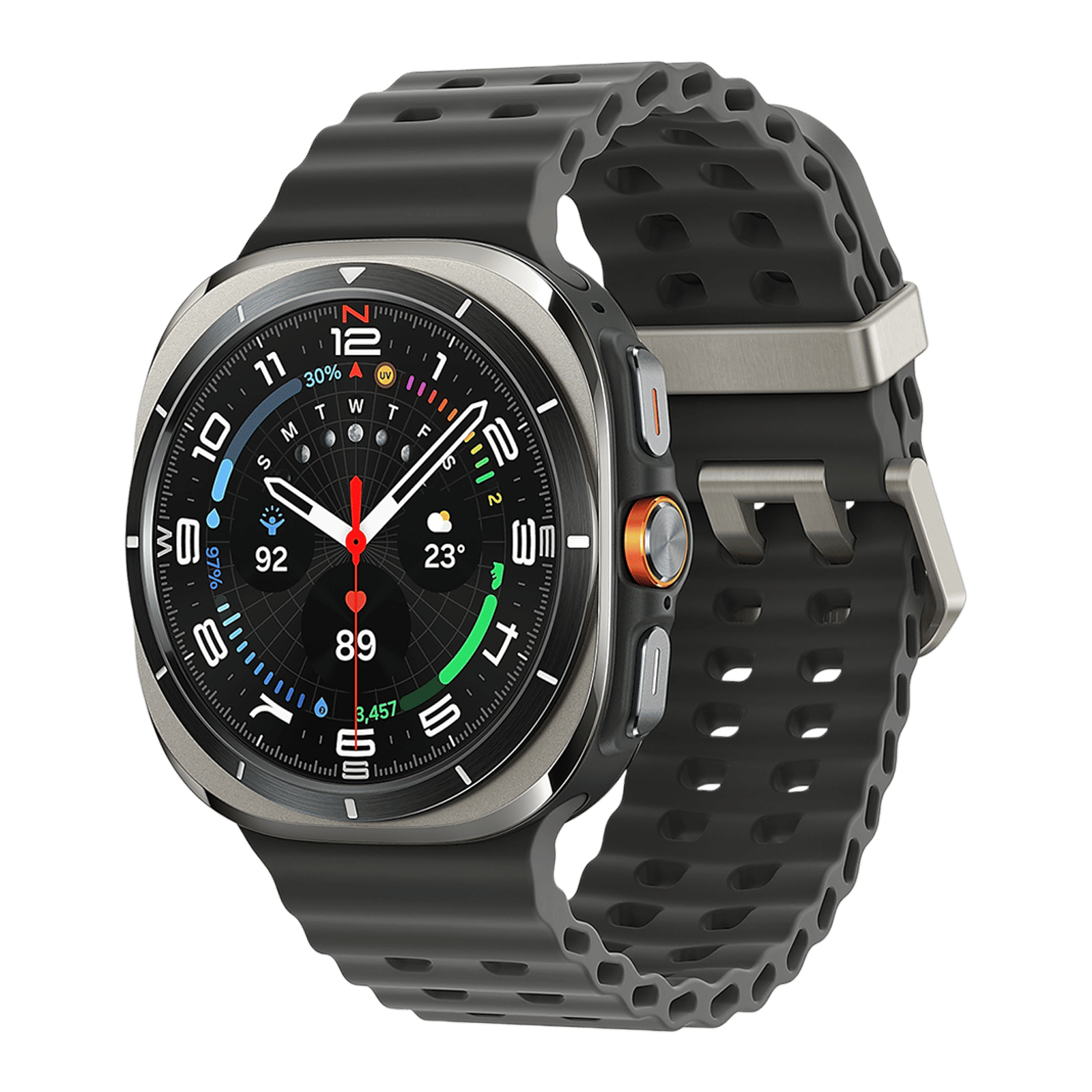 SAMSUNG Galaxy Watch Ultra 2025 GPS+BT+Wi-Fi+LTE Wear OS Smartwatch (47mm Super AMOLED Display, 3nm Processor, Fall Detection, Marine Strap)_3