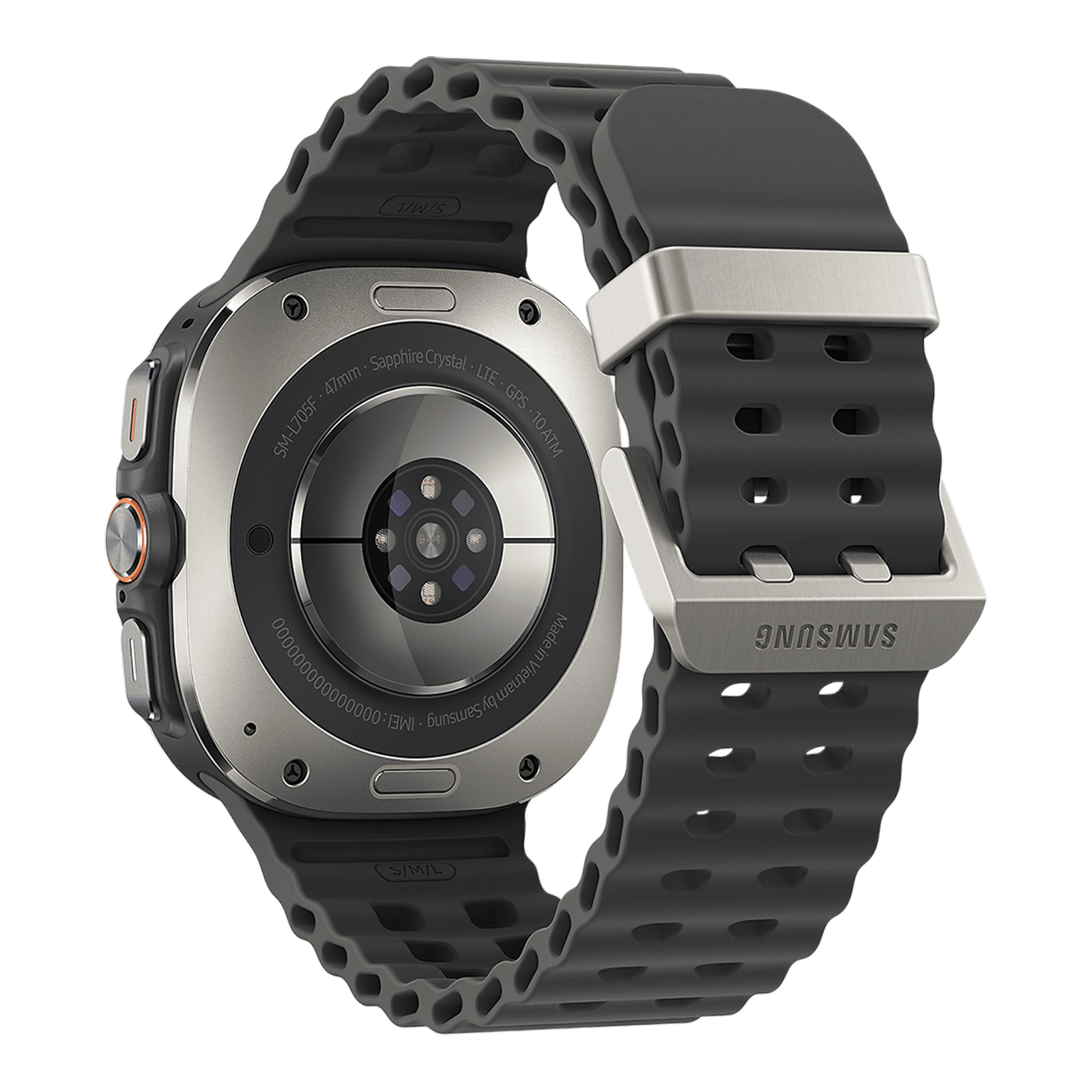 SAMSUNG Galaxy Watch Ultra 2025 GPS+BT+Wi-Fi+LTE Wear OS Smartwatch (47mm Super AMOLED Display, 3nm Processor, Fall Detection, Marine Strap)_4