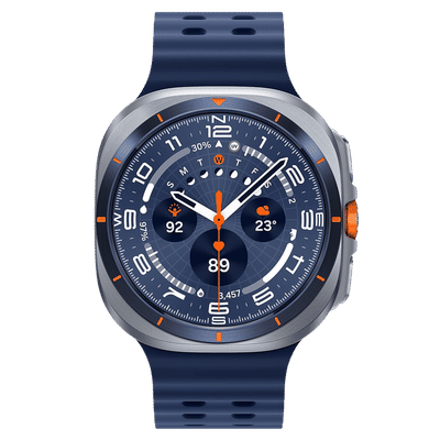 SAMSUNG Galaxy Watch Ultra 2025
                      GPS+BT+Wi-Fi+LTE Wear OS Smartwatch (47mm Super
                      AMOLED Display, 3nm Processor, Fall Detection,
                      Marine Strap)