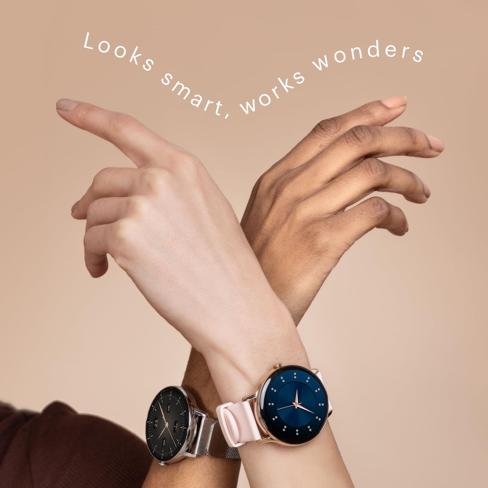 noise NoiseFit Twist Go Smartwatch with Bluetooth Calling (35.30mm, TFT Display, IP67 Water Resistant, Silver Blue)_9