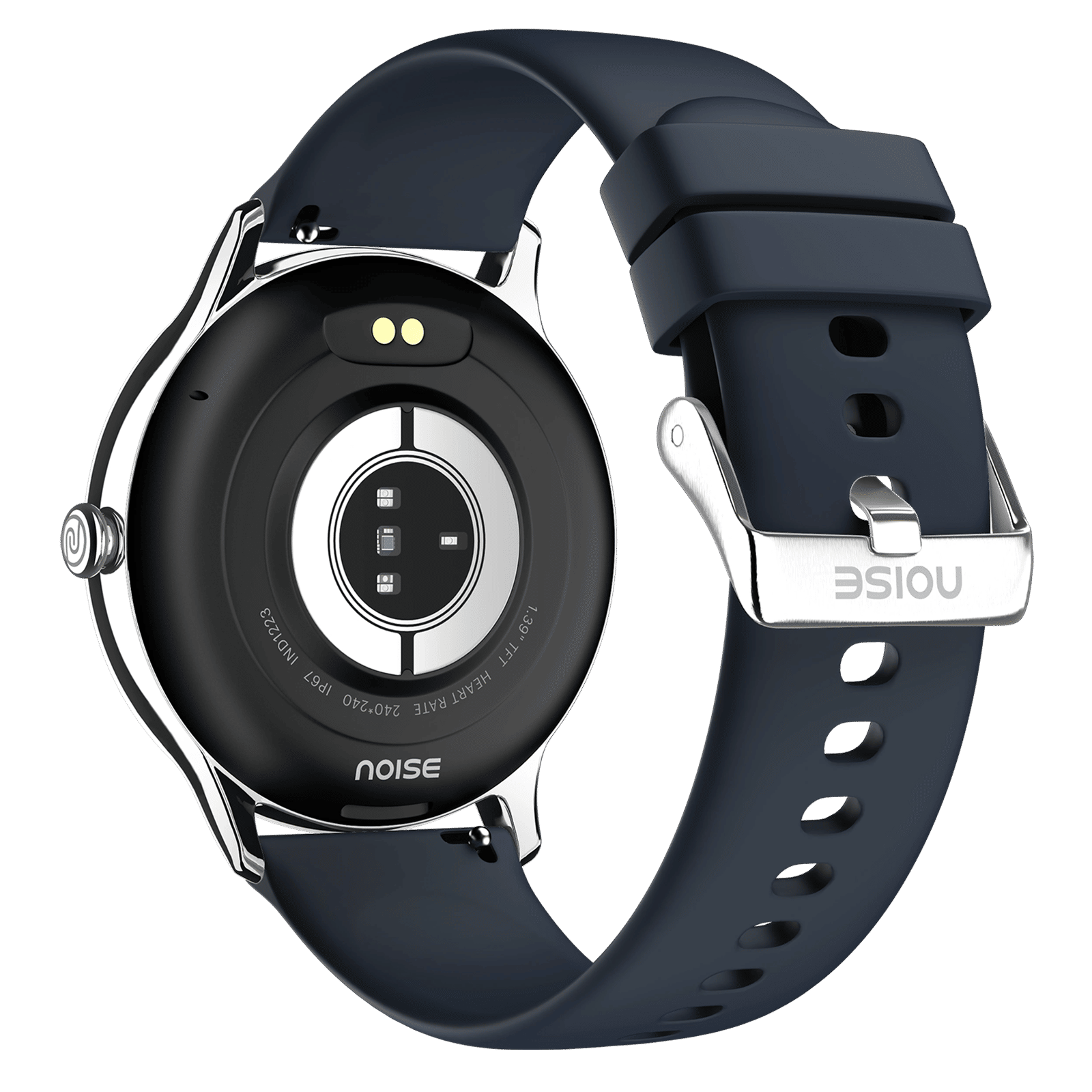 noise NoiseFit Twist Go Smartwatch with Bluetooth Calling (35.30mm, TFT Display, IP67 Water Resistant, Silver Blue)_4