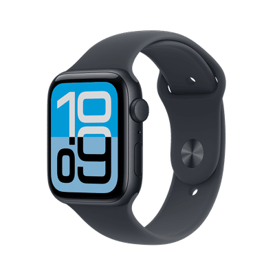 Apple Watch SE 3 GPS with Midnight Sport Band - S/M (44mm Retina LTPO OLED Display, Midnight Aluminium Case)