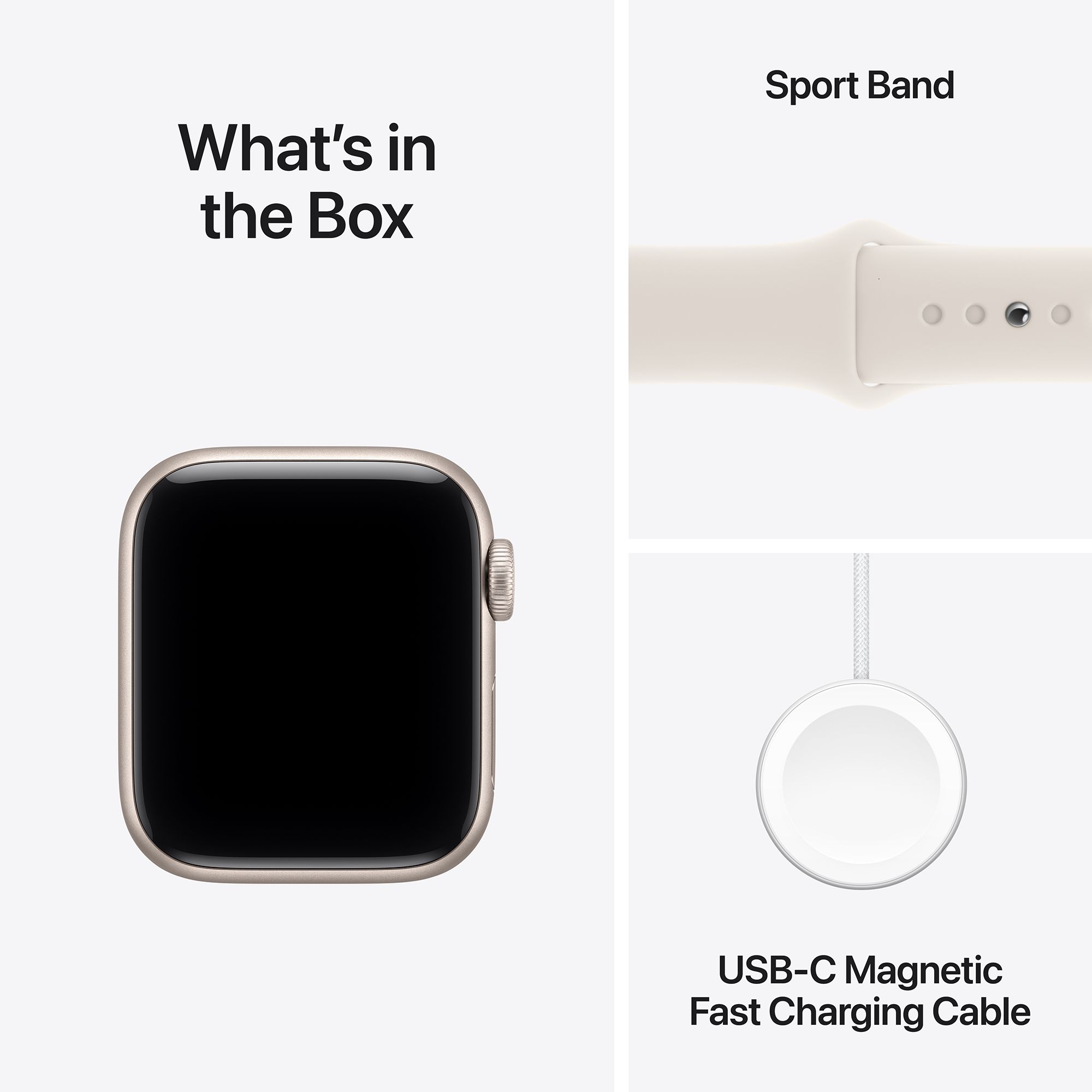 Apple Watch SE 3 GPS+Cellular with Starlight Sport Band - M/L (40mm Retina LTPO OLED Display, Starlight Aluminium Case) Apple Watch SE 3 GPS+Cellular with Starlight Sport Band - M/L (40mm Retina LTPO OLED Display, Starlight Aluminium Case)_9