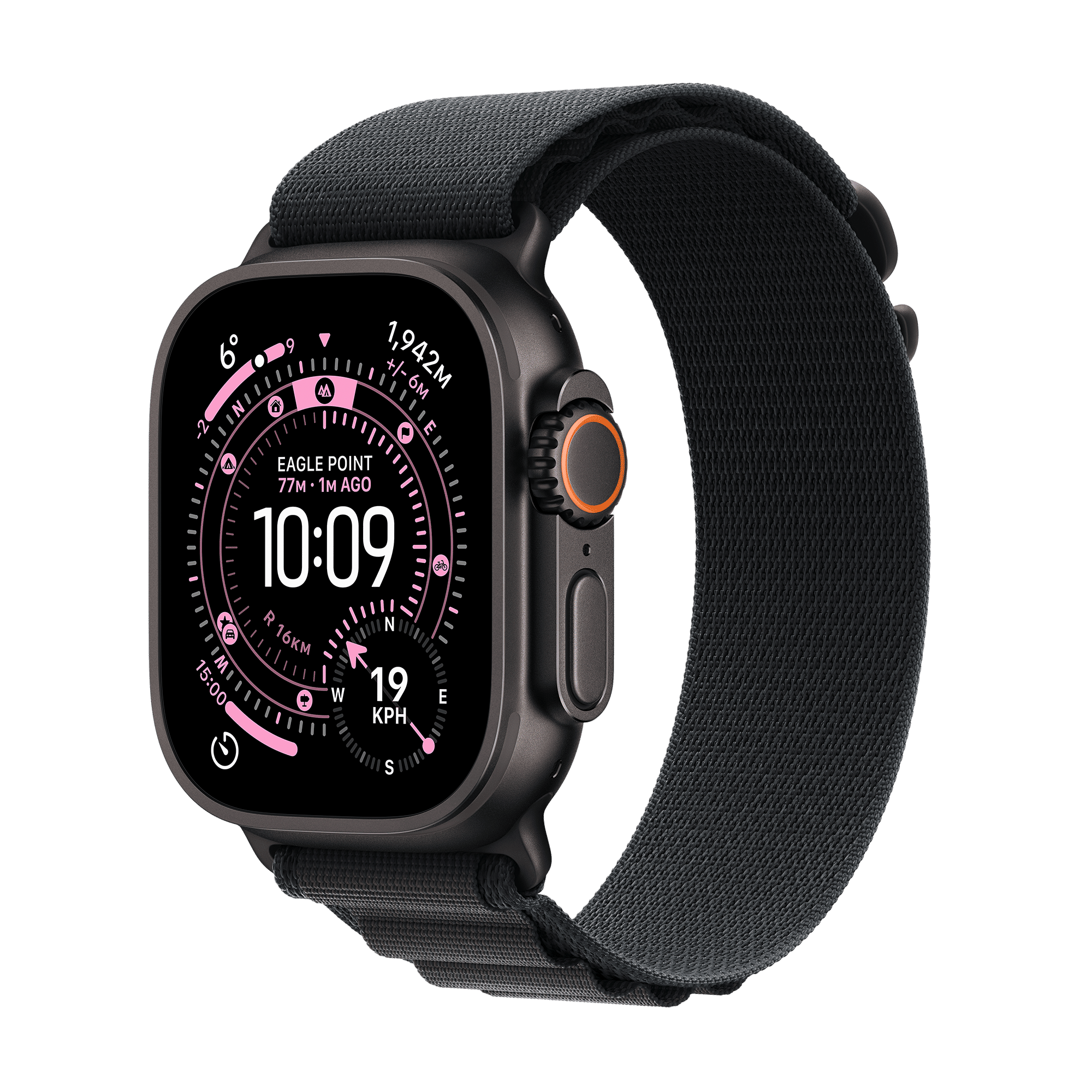 Apple Watch Ultra 3 GPS+Cellular with Black Alpine Loop - L (49mm Retina LTPO3 OLED Display, Black Titanium Case) Apple Watch Ultra 3 GPS+Cellular with Black Alpine Loop - L (49mm Retina LTPO3 OLED Display, Black Titanium Case) _1