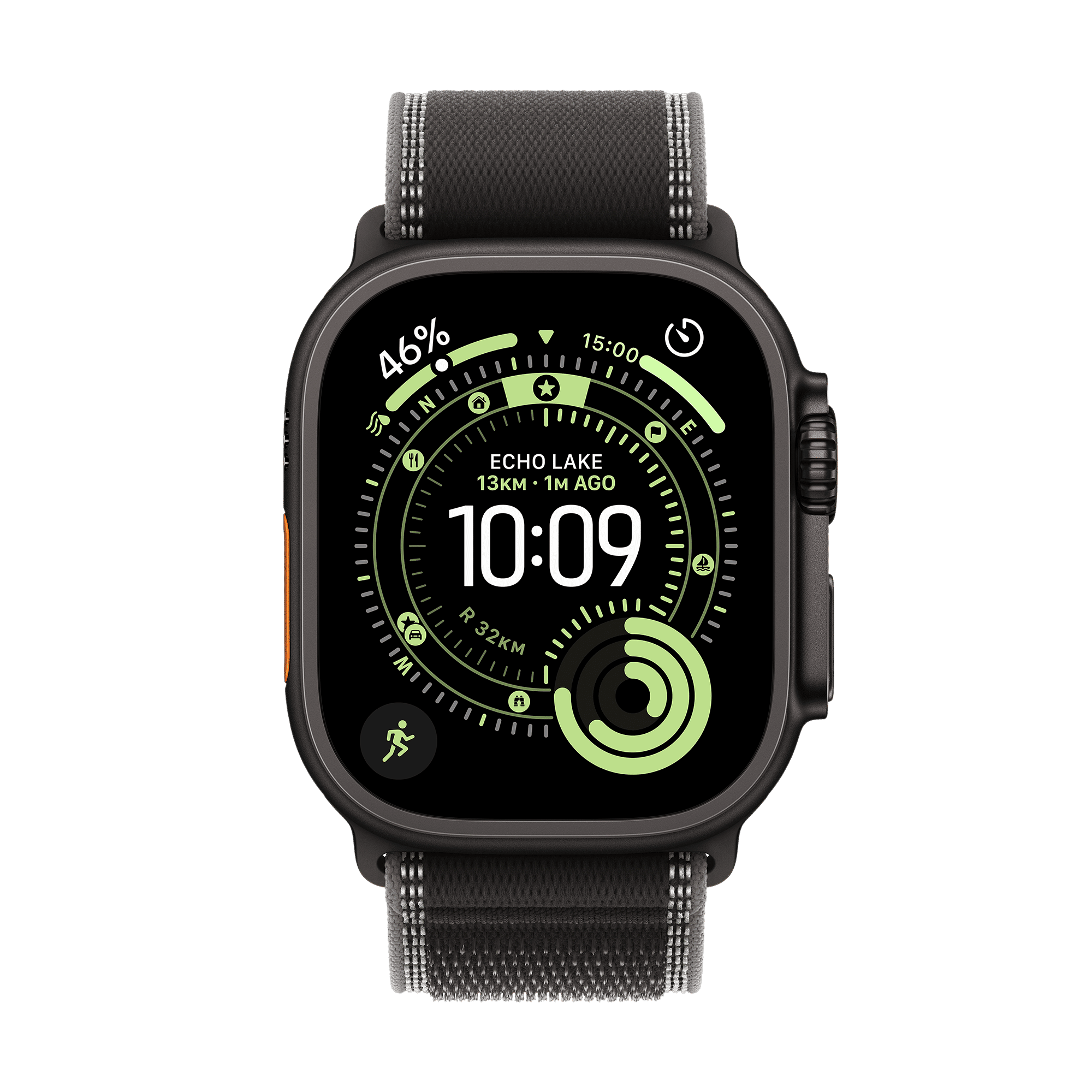 Apple Watch Ultra 3 GPS+Cellular with Black/Charcoal Trail Loop - M/L (49mm Retina LTPO3 OLED Display, Black Titanium Case) Apple Watch Ultra 3 GPS+Cellular with Black/Charcoal Trail Loop - M/L (49mm Retina LTPO3 OLED Display, Black Titanium Case) _2