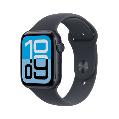 Apple Watch SE 3 GPS+Cellular with Midnight Sport Band - S/M (44mm Retina LTPO OLED Display, Midnight Aluminium Case)