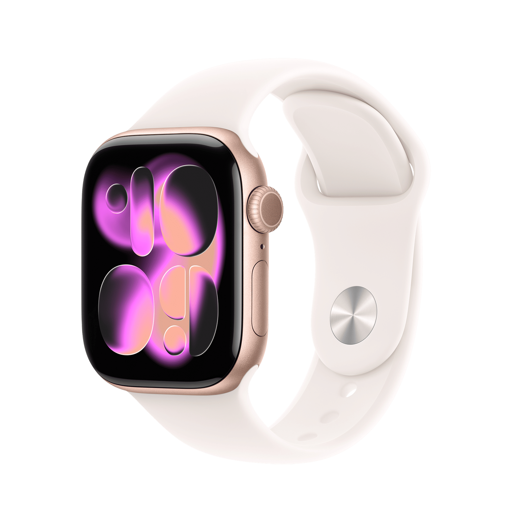 Apple Watch Series 11 GPS with Light Blush Sport Band - S/M (46mm Retina LTPO3 OLED Display, Rose Gold Aluminium Case) Apple Watch Series 11 GPS with Light Blush Sport Band - S/M (46mm Retina LTPO3 OLED Display, Rose Gold Aluminium Case)_1