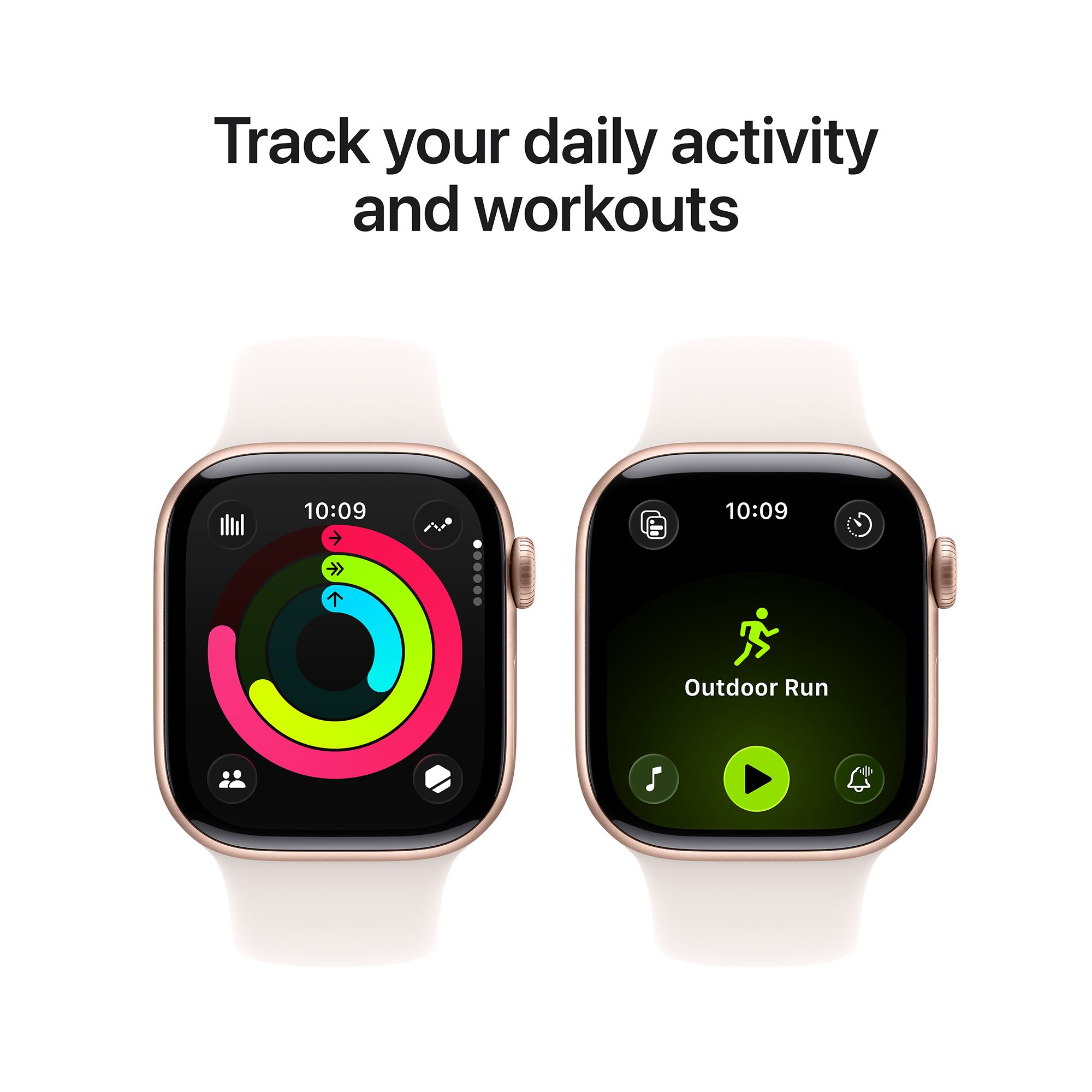 Apple Watch Series 11 GPS with Light Blush Sport Band - S/M (46mm Retina LTPO3 OLED Display, Rose Gold Aluminium Case) Apple Watch Series 11 GPS with Light Blush Sport Band - S/M (46mm Retina LTPO3 OLED Display, Rose Gold Aluminium Case)_4