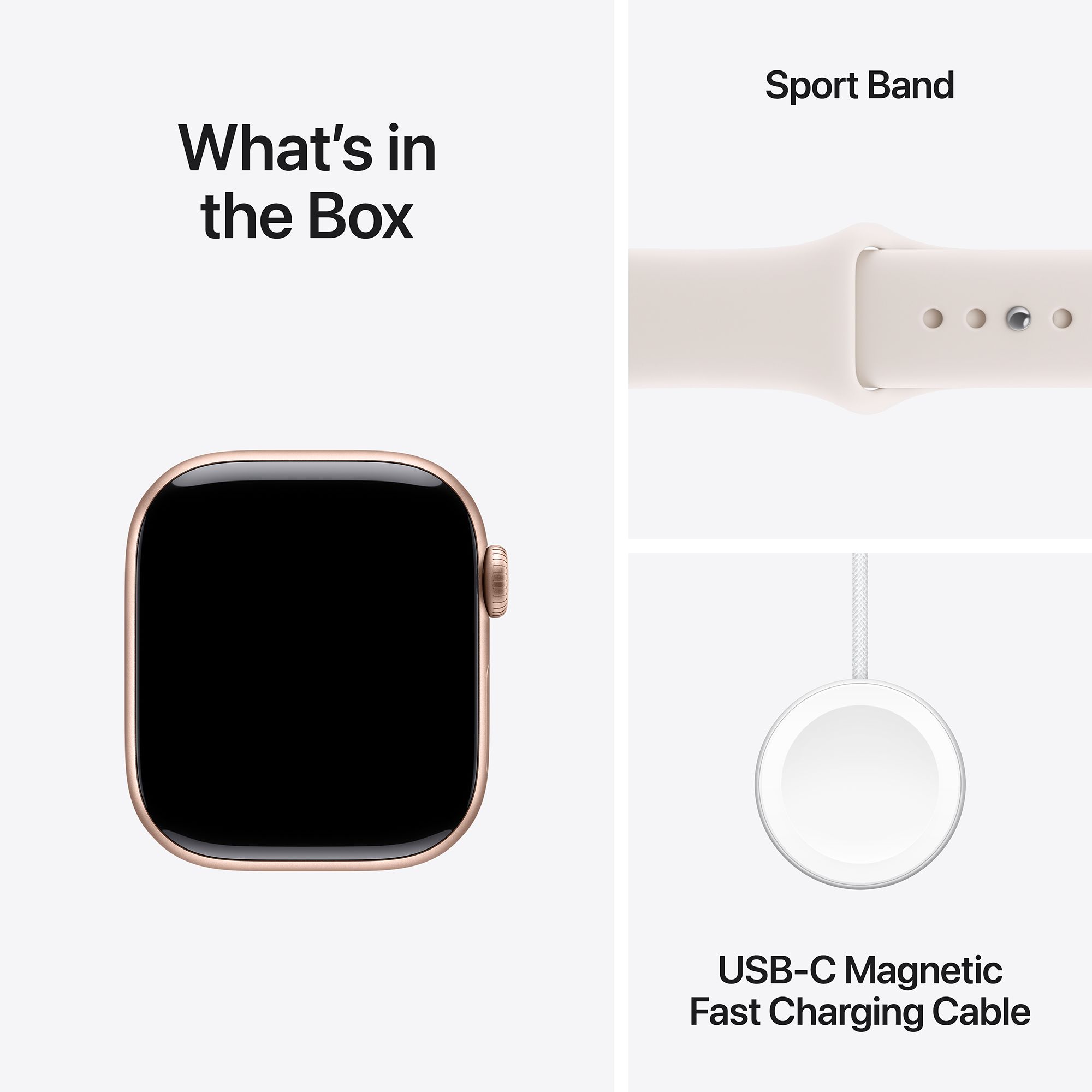 Apple Watch Series 11 GPS with Light Blush Sport Band - M/L (46mm Retina LTPO3 OLED Display, Rose Gold Aluminium Case) Apple Watch Series 11 GPS with Light Blush Sport Band - M/L (46mm Retina LTPO3 OLED Display, Rose Gold Aluminium Case)_9
