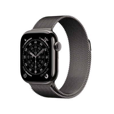 Apple Watch Series 11 GPS+Cellular with Slate Milanese Loop (42mm Retina LTPO3 OLED Display, Slate Titanium Case)