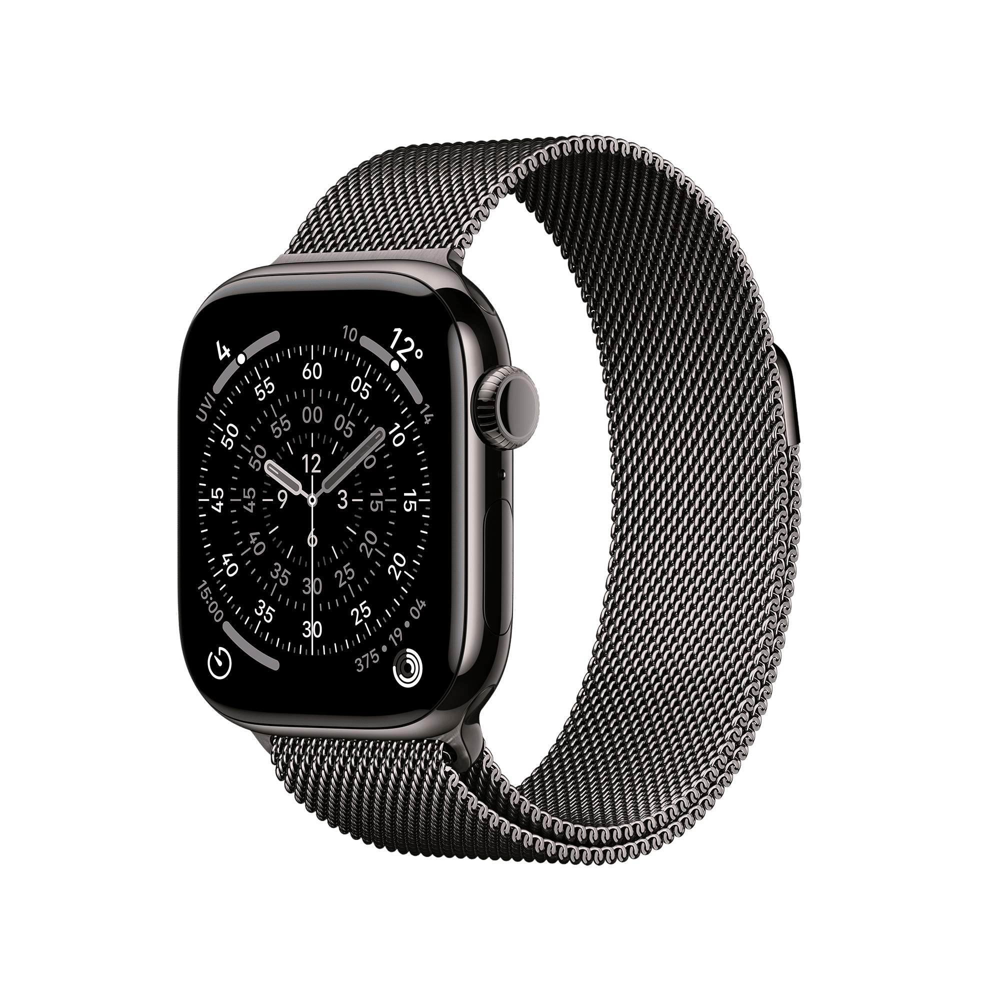 Apple Watch Series 11 GPS+Cellular with Slate Milanese Loop (42mm Retina LTPO3 OLED Display, Slate Titanium Case)_1