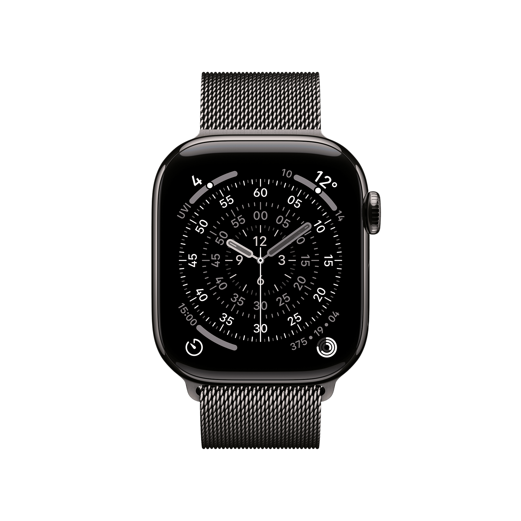 Apple Watch Series 11 GPS+Cellular with Slate Milanese Loop (42mm Retina LTPO3 OLED Display, Slate Titanium Case)_2