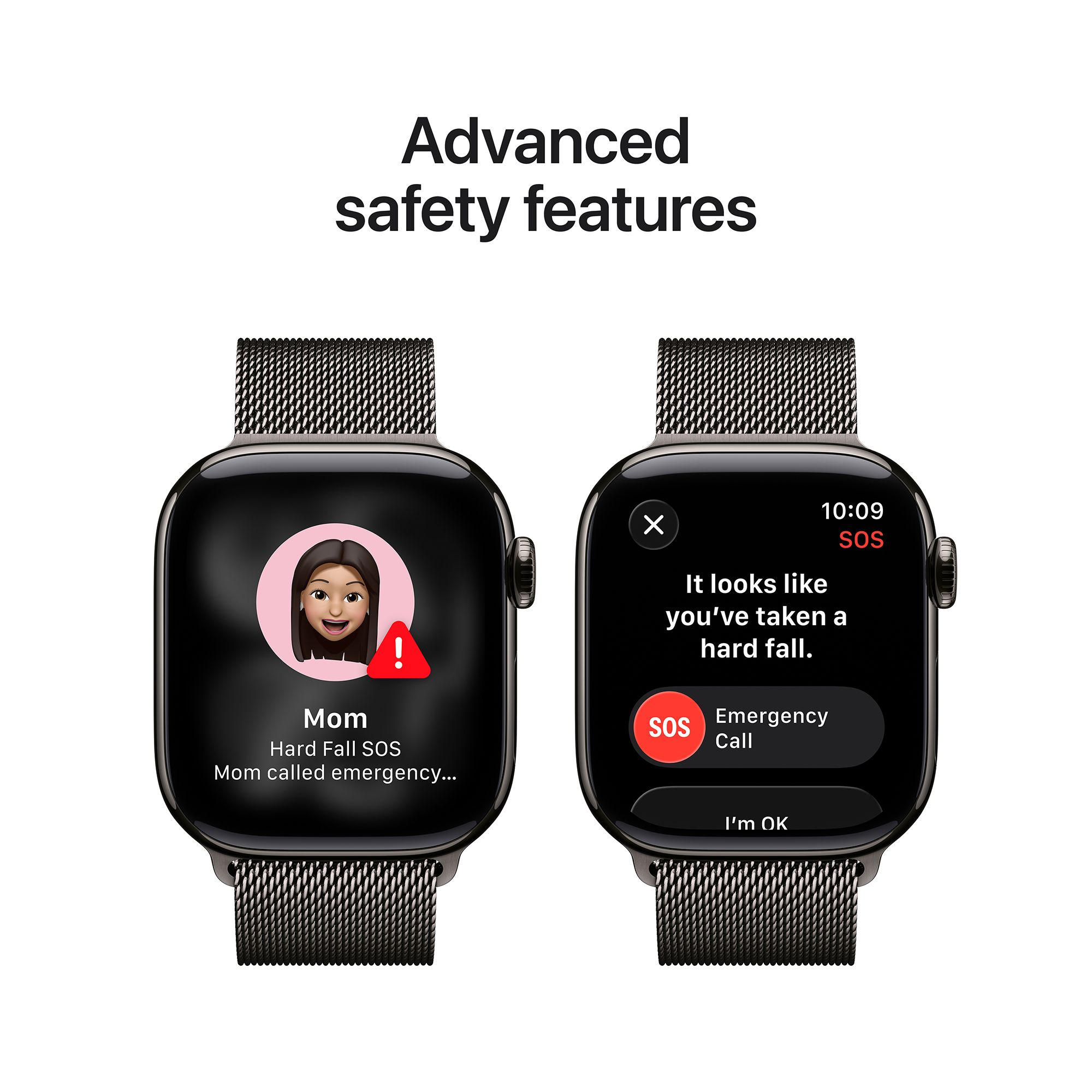 Apple Watch Series 11 GPS+Cellular with Slate Milanese Loop (42mm Retina LTPO3 OLED Display, Slate Titanium Case)_6
