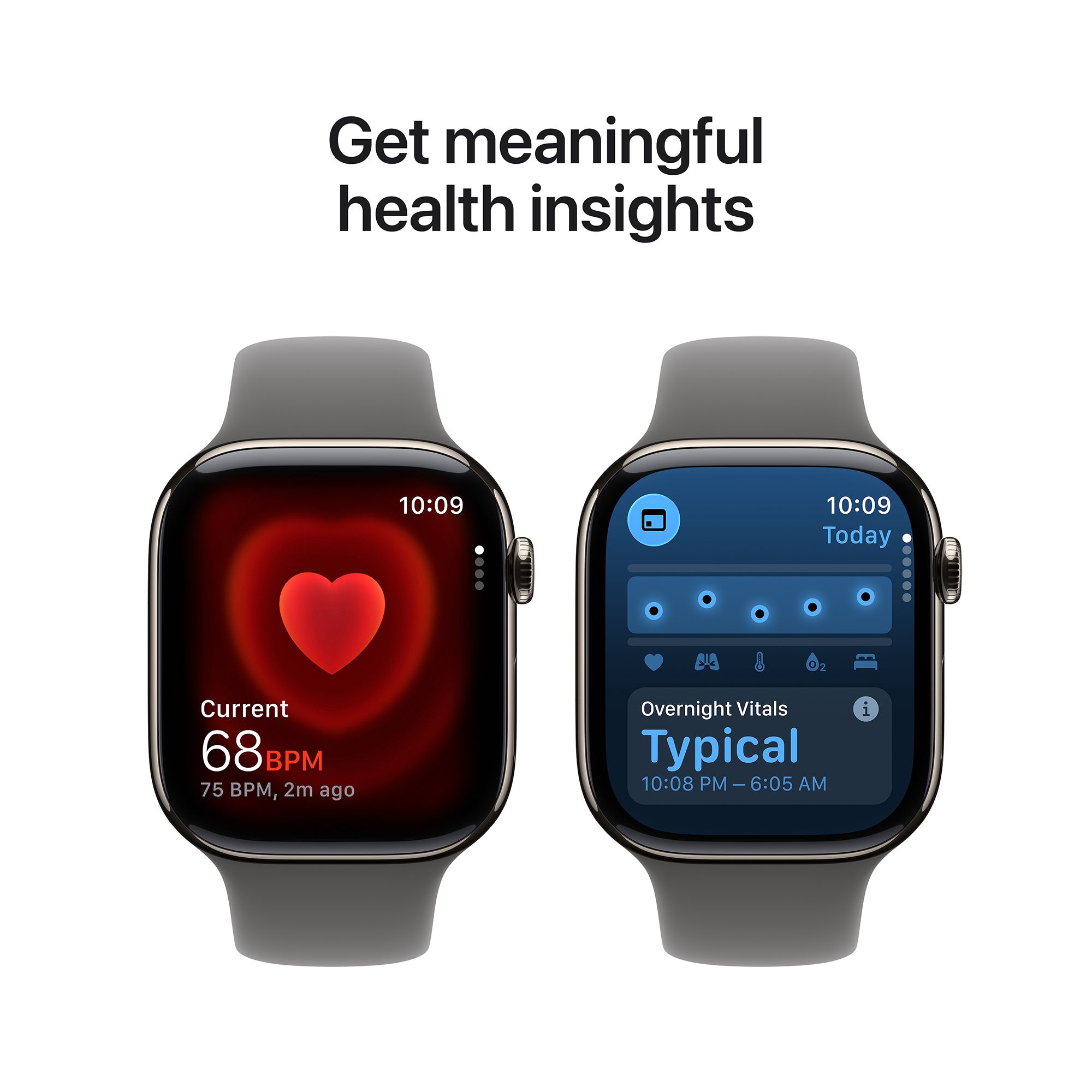 Apple Watch Series 11 GPS+Cellular with Stone Grey Sport Band - S/M (46mm Retina LTPO3 OLED Display, Natural Titanium Case) Apple Watch Series 11 GPS+Cellular with Stone Grey Sport Band - S/M (46mm Retina LTPO3 OLED Display, Natural Titanium Case)_5