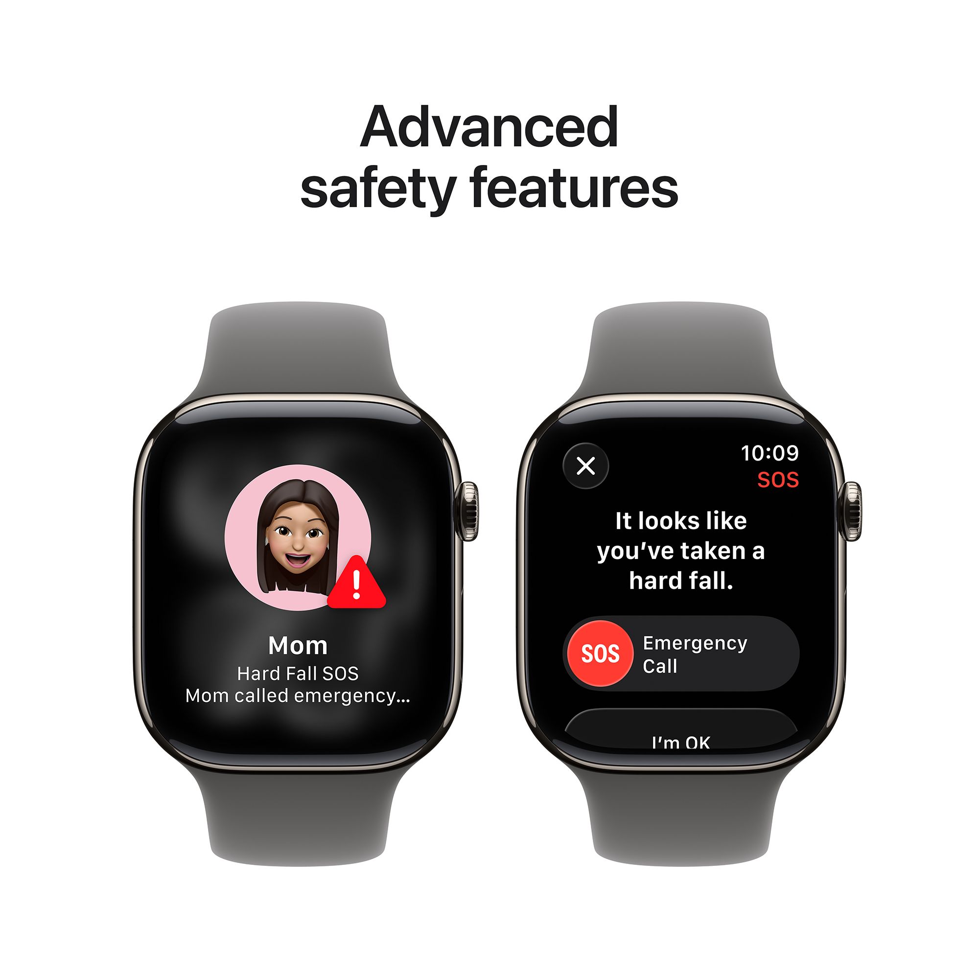 Apple Watch Series 11 GPS+Cellular with Stone Grey Sport Band - M/L (46mm Retina LTPO3 OLED Display, Natural Titanium Case)_6