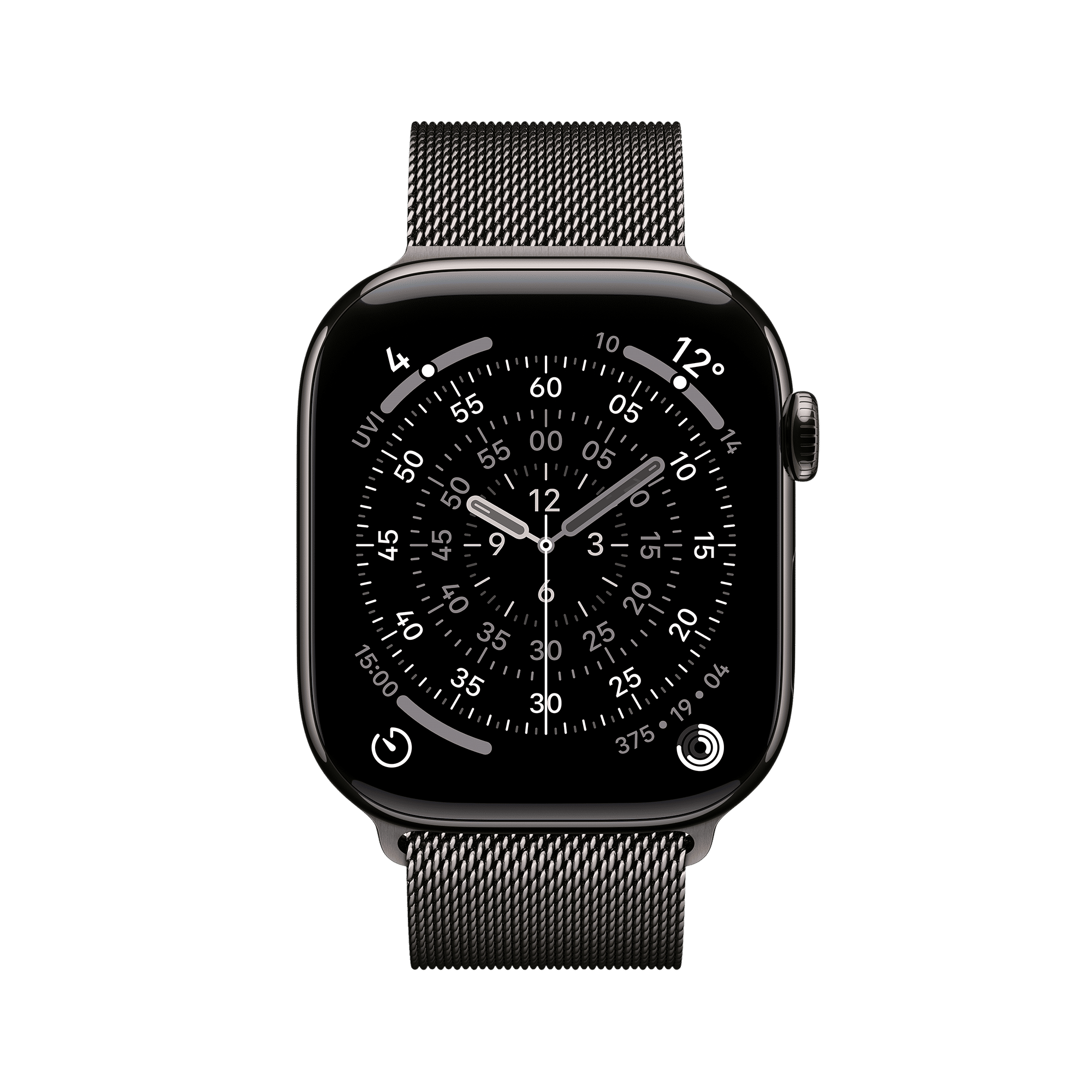 Apple Watch Series 11 GPS+Cellular with Slate Milanese Loop - M/L (46mm Retina LTPO3 OLED Display, Slate Titanium Case) Apple Watch Series 11 GPS+Cellular with Slate Milanese Loop - M/L (46mm Retina LTPO3 OLED Display, Slate Titanium Case)_2