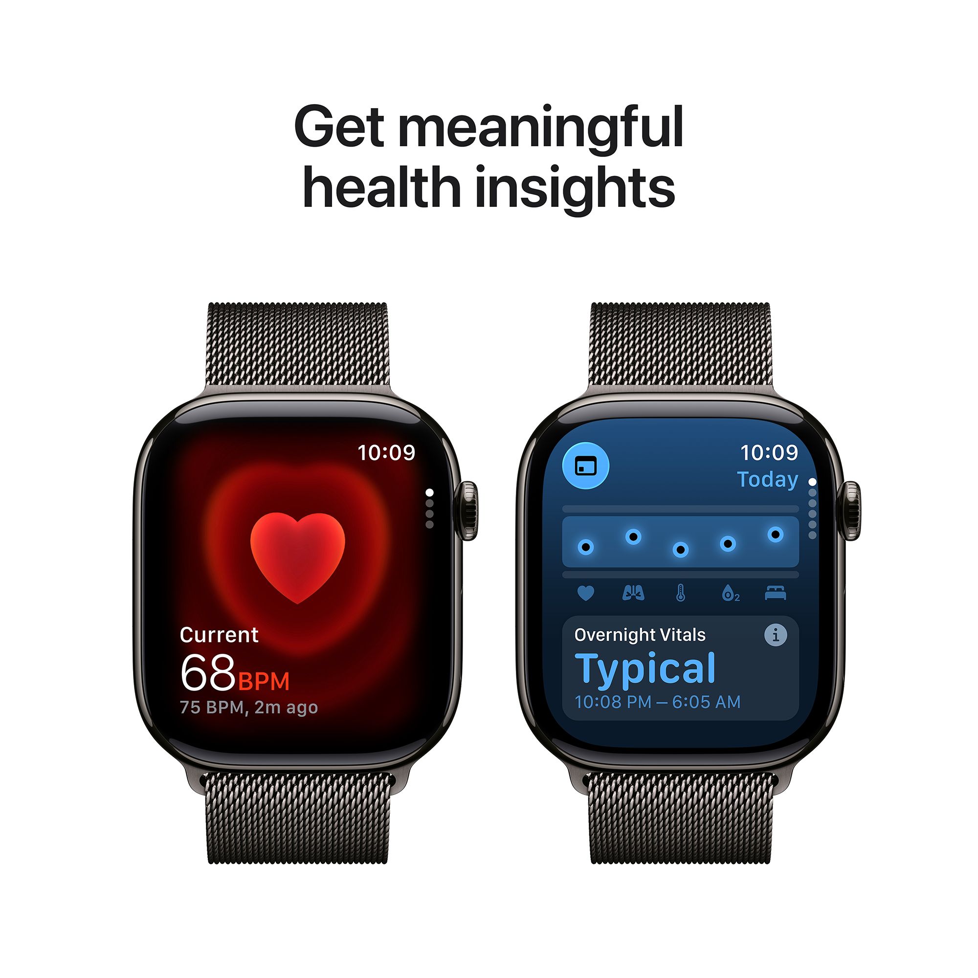 Apple Watch Series 11 GPS+Cellular with Slate Milanese Loop - M/L (46mm Retina LTPO3 OLED Display, Slate Titanium Case) Apple Watch Series 11 GPS+Cellular with Slate Milanese Loop - M/L (46mm Retina LTPO3 OLED Display, Slate Titanium Case)_5
