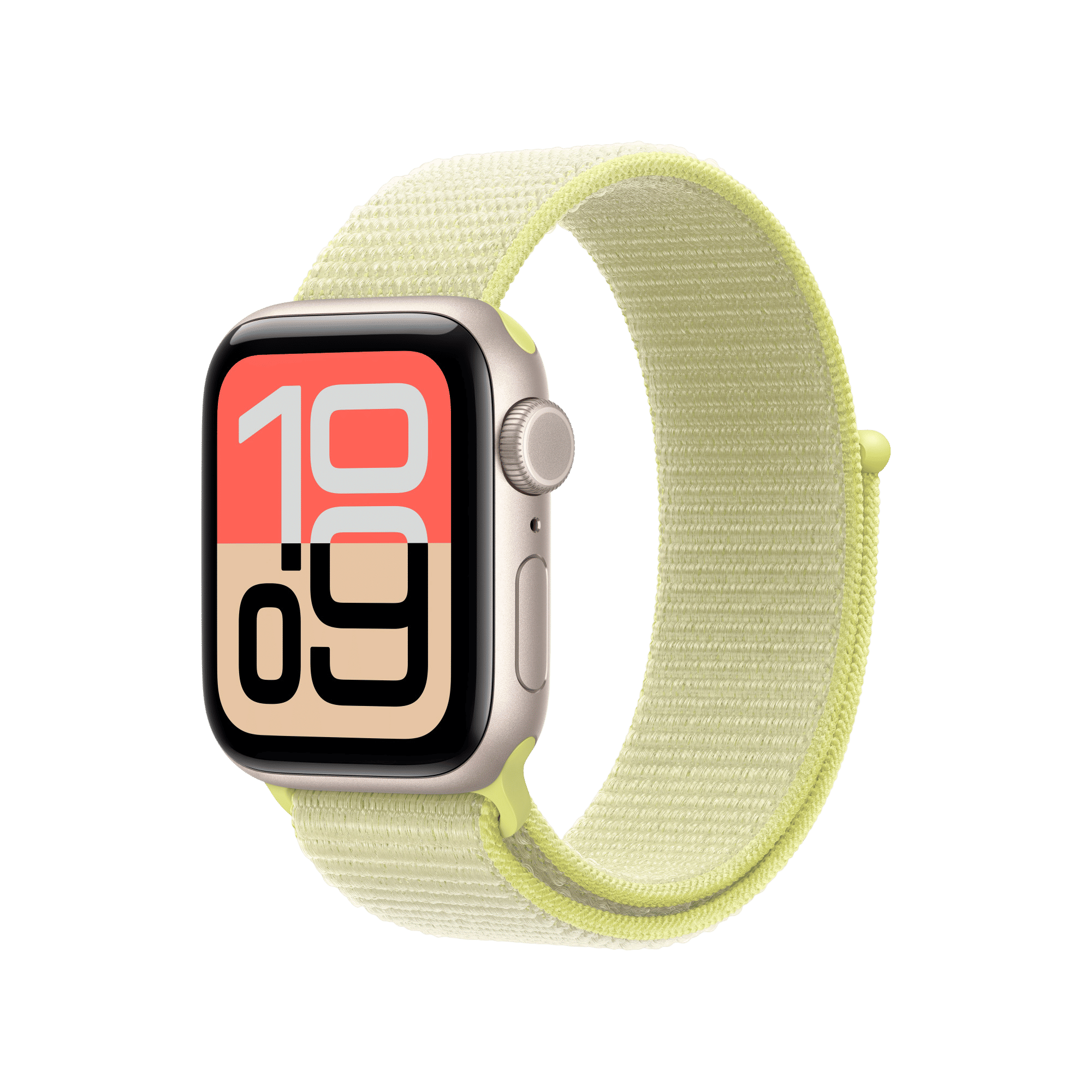 Apple Nylon, Polyester & Spandex Sport Loop for Apple (38mm / 40mm / 41mm) (Hook & Loop Fastener, Neon Yellow) Apple Nylon, Polyester & Spandex Sport Loop for Apple (38mm / 40mm / 41mm) (Hook & Loop Fastener, Neon Yellow)_3