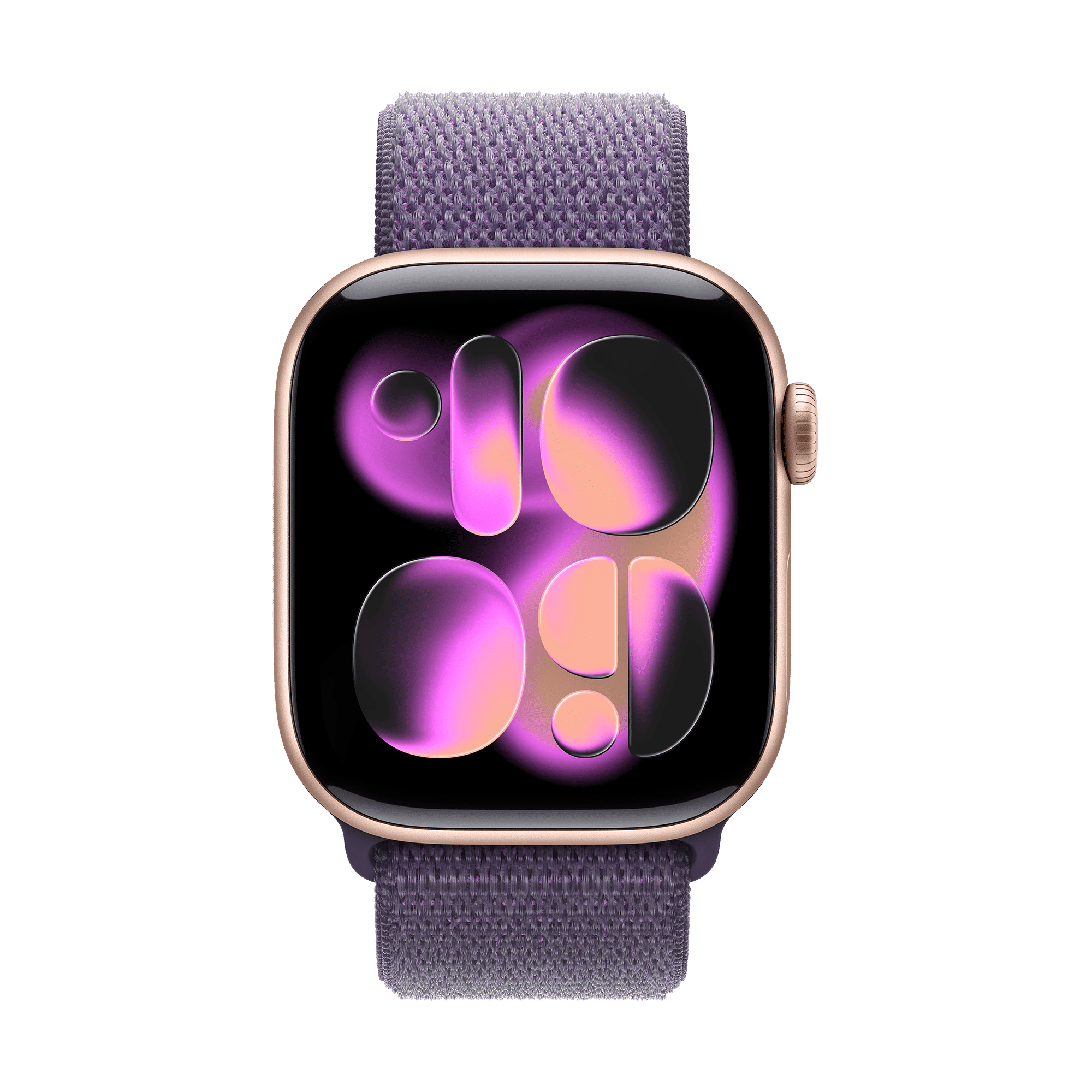 Apple Nylon, Polyester & Spandex Sport Loop for Apple (38mm / 40mm / 41mm / 42mm) (Hook & Loop Fastener, Purple Fog) Apple Nylon, Polyester & Spandex Sport Loop for Apple (38mm / 40mm / 41mm / 42mm) (Hook & Loop Fastener, Purple Fog)_3