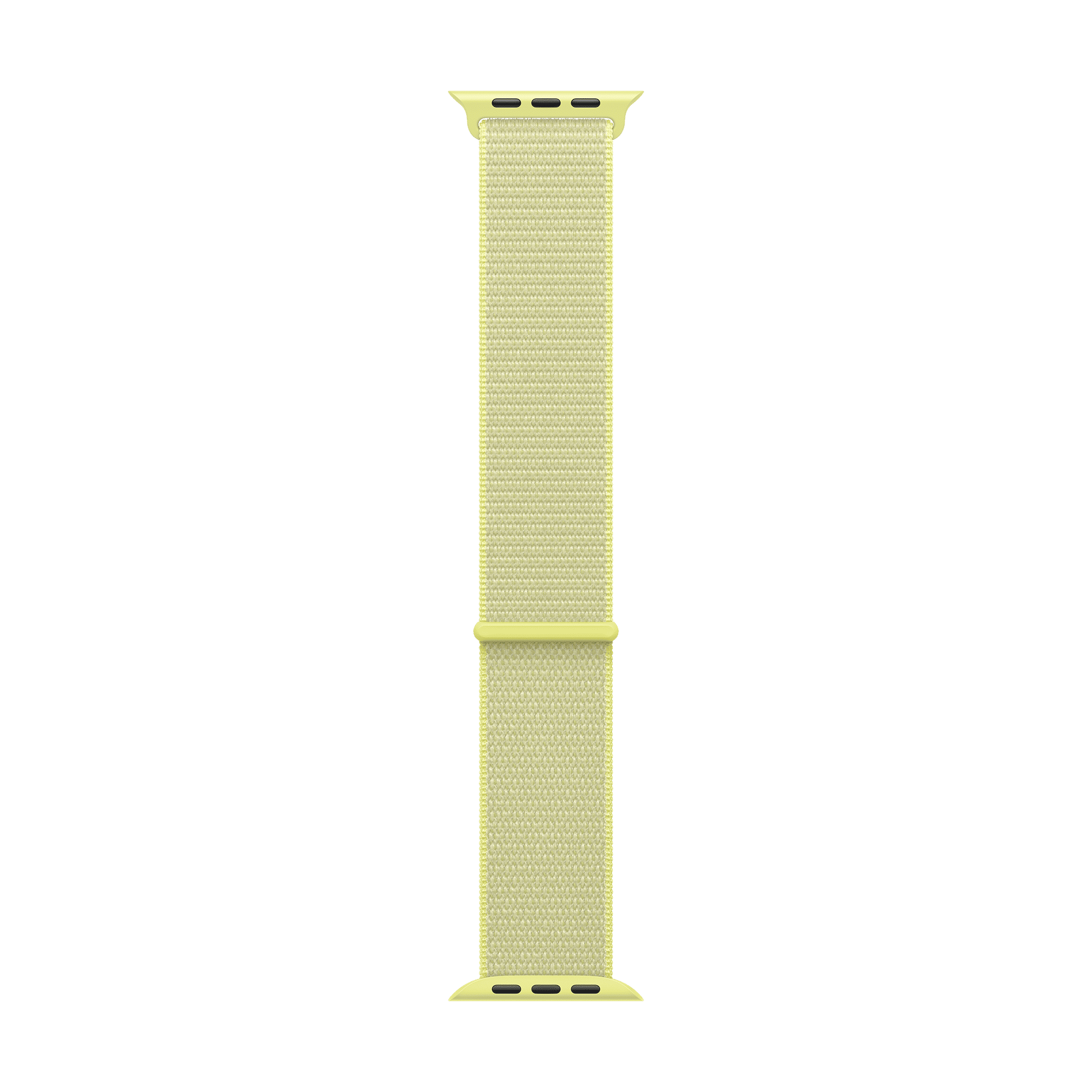 Apple Nylon, Polyester & Spandex Sport Loop for Apple (38mm / 40mm / 41mm / 42mm) (Hook & Loop Fastener, Neon Yellow)_2