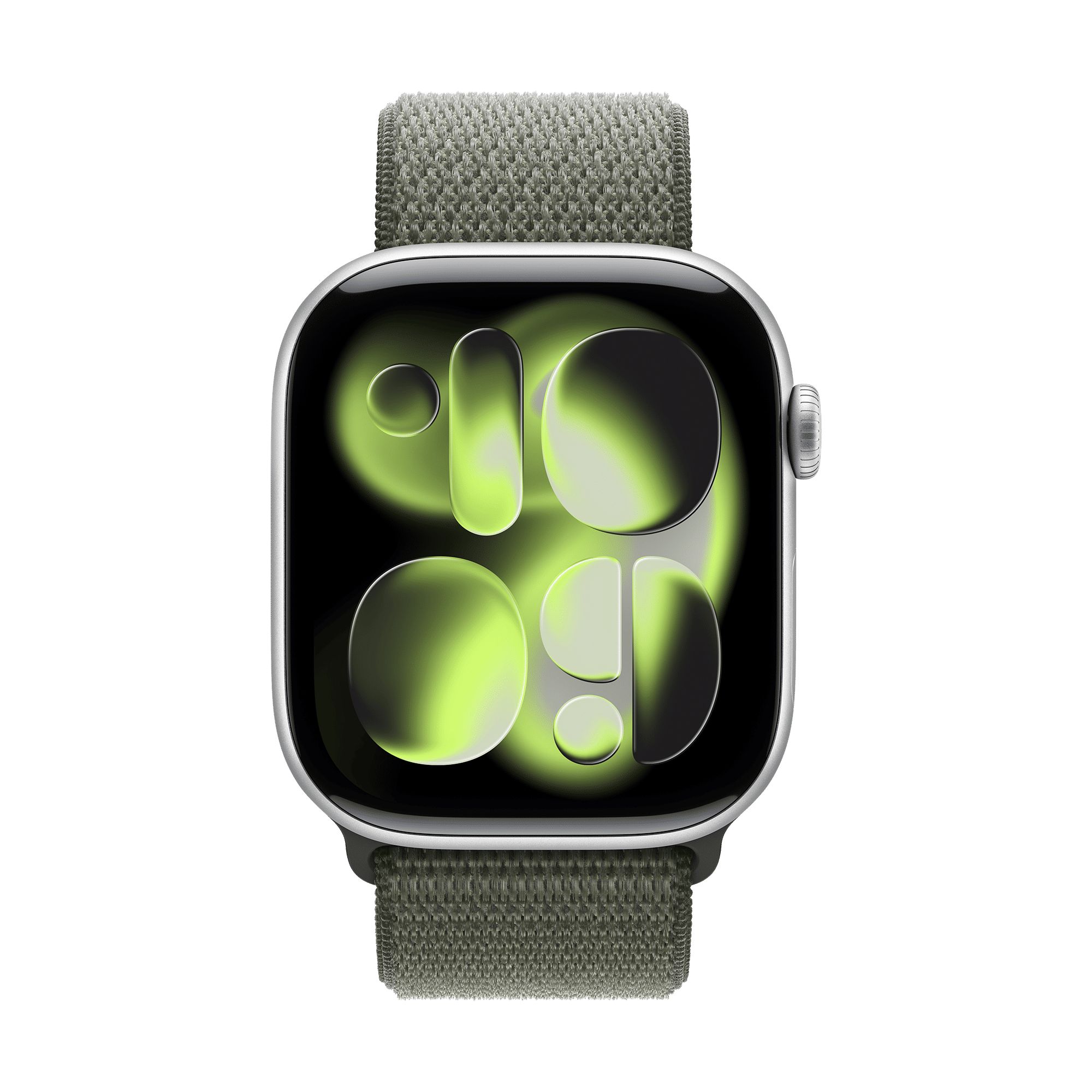 Apple Nylon, Polyester & Spandex Sport Loop for Apple (44mm / 45mm / 46mm / 49mm) (Hook & Loop Fastener, Forest) Apple Nylon, Polyester & Spandex Sport Loop for Apple (44mm / 45mm / 46mm / 49mm) (Hook & Loop Fastener, Forest)_4