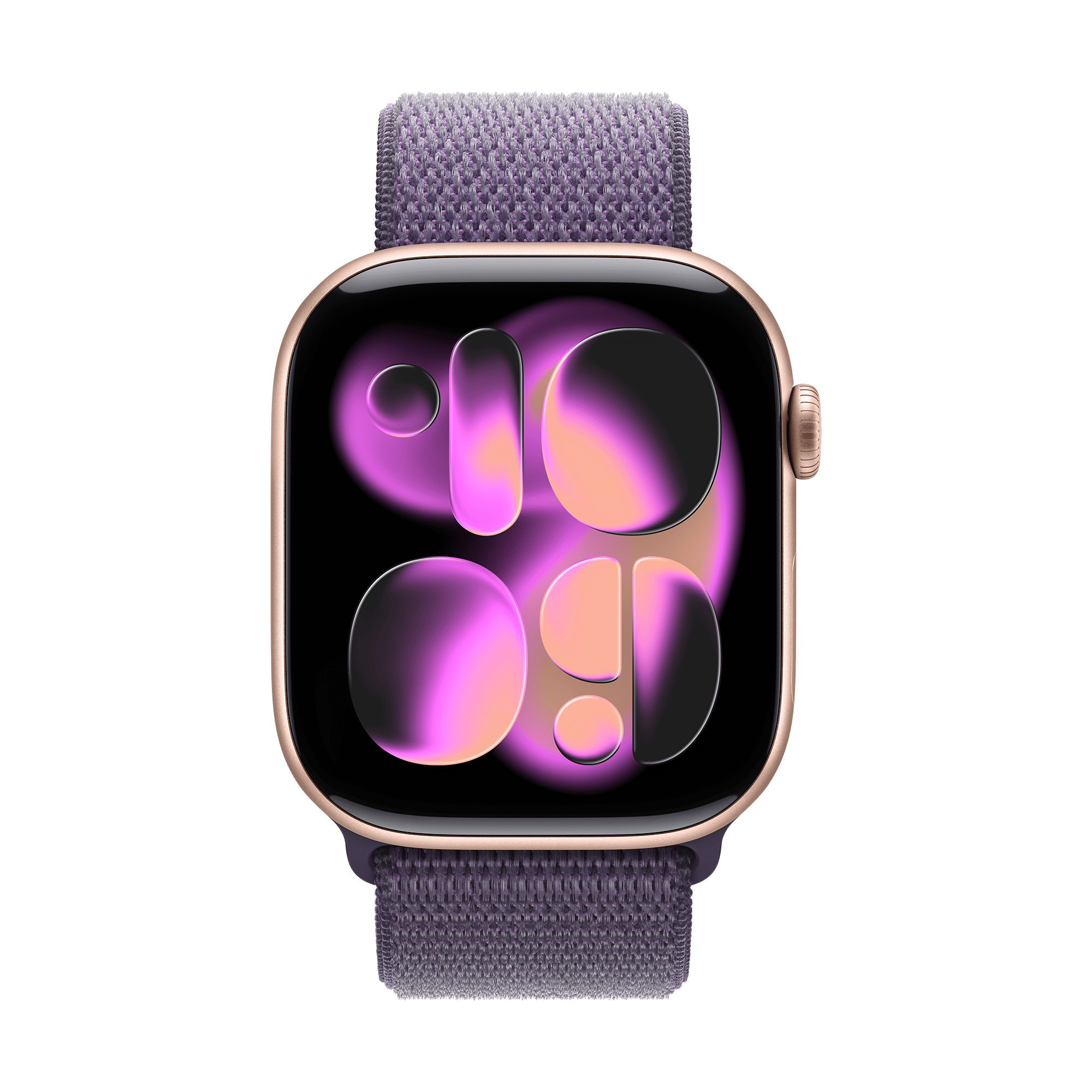 Apple Nylon, Polyester & Spandex Sport Loop for Apple (44mm / 45mm / 46mm / 49mm) (Hook & Loop Fastener, Purple Fog) Apple Nylon, Polyester & Spandex Sport Loop for Apple (44mm / 45mm / 46mm / 49mm) (Hook & Loop Fastener, Purple Fog)_3