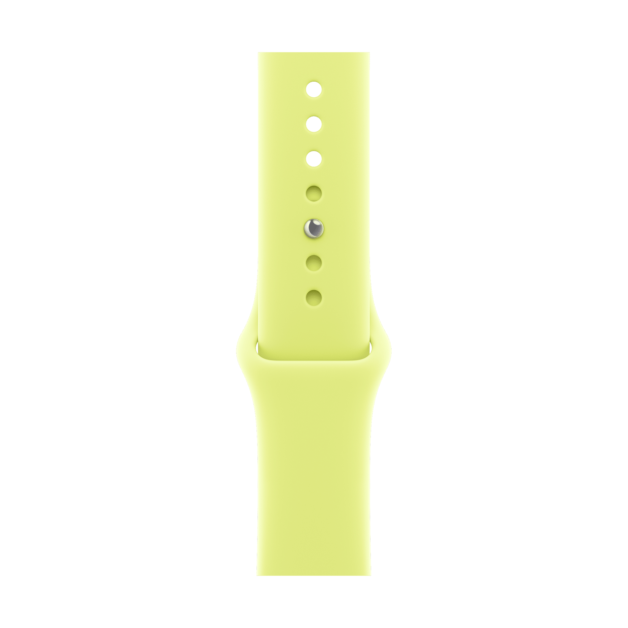 Apple Fluoroelastomer Sport Band for Apple Watch (38mm / 40mm / 41mm / 42mm, S/M) (Durable & Strong, Neon Yellow)_1