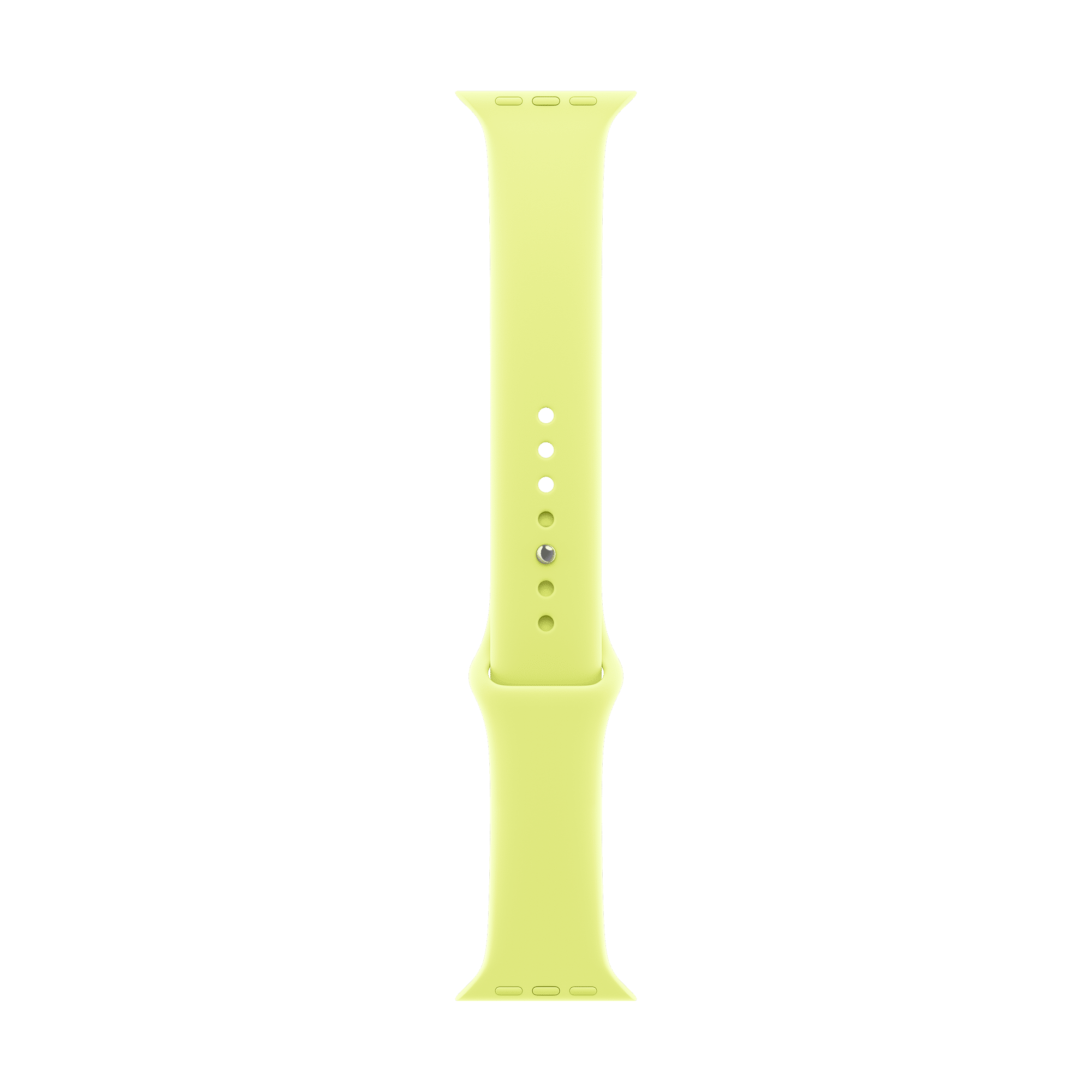 Apple Fluoroelastomer Sport Band for Apple Watch (38mm / 40mm / 41mm / 42mm, S/M) (Durable & Strong, Neon Yellow)_2