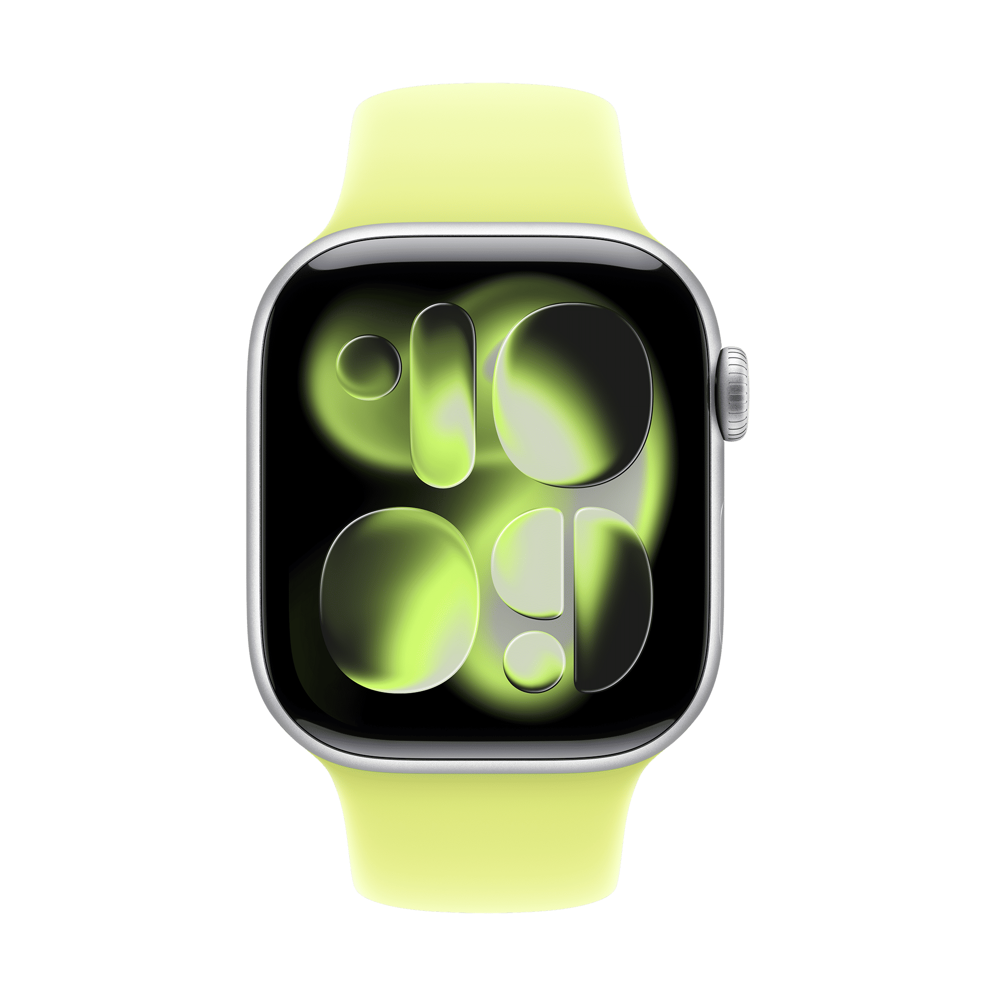 Apple Fluoroelastomer Sport Band for Apple Watch (38mm / 40mm / 41mm / 42mm, S/M) (Durable & Strong, Neon Yellow)_3