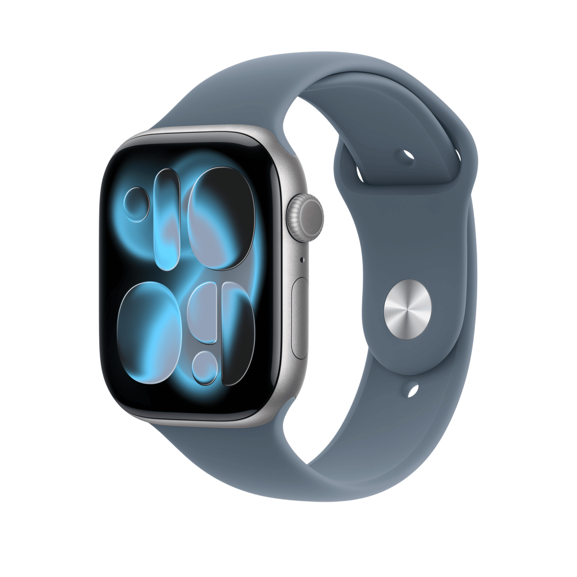 Apple Fluoroelastomer Sport Band for Apple Watch (44mm / 45mm / 46mm / 49mm, S/M) (Durable & Strong, Anchor Blue) Apple Fluoroelastomer Sport Band for Apple Watch (44mm / 45mm / 46mm / 49mm, S/M) (Durable & Strong, Anchor Blue)_3