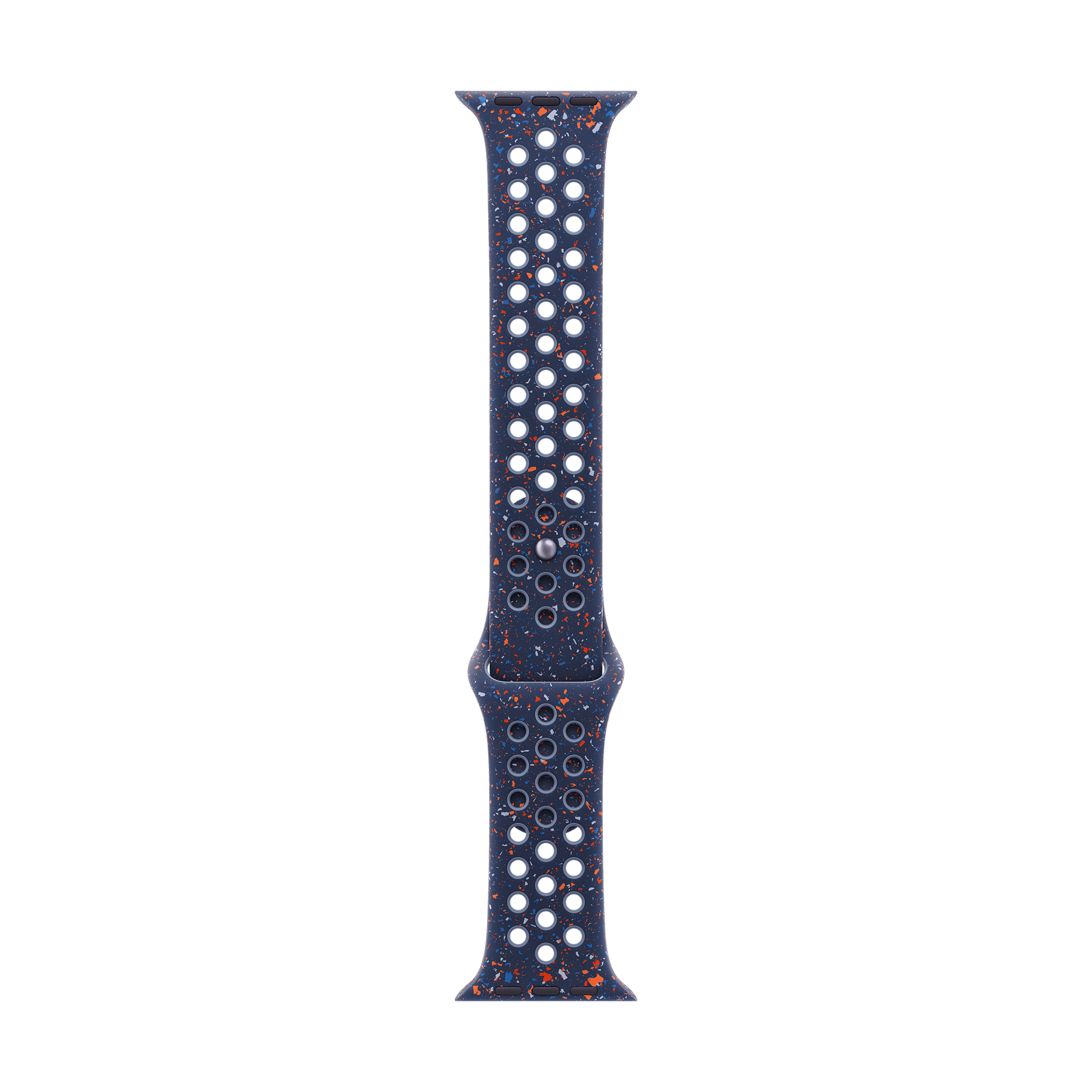 Apple Aluminium & Fluoroelastomer Nike Sport Band for Apple (38mm / 40mm / 41mm, M/L) (Strong & Durable, Blue Ribbon)_2