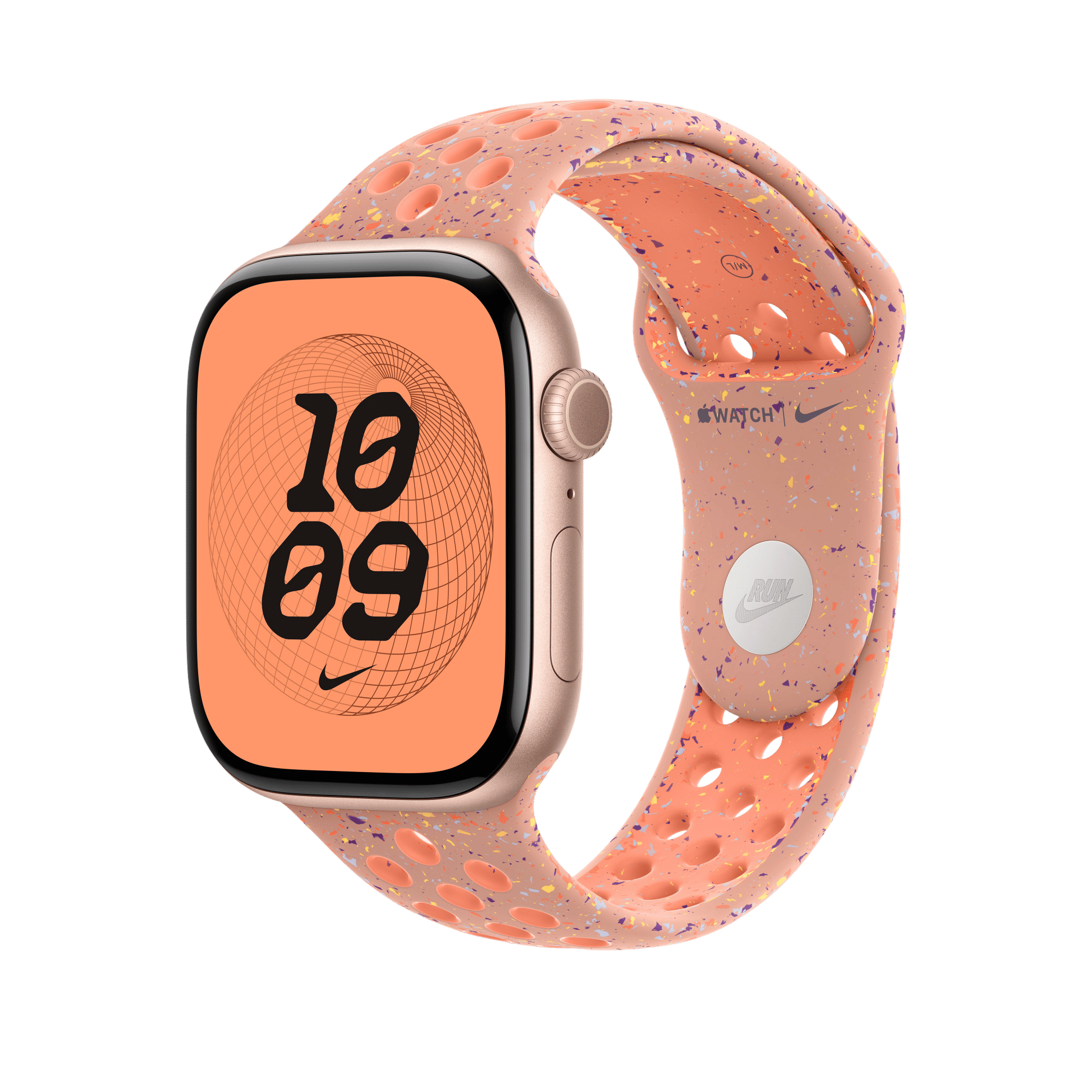Apple Aluminium & Fluoroelastomer Nike Sport Band for Apple (44mm / 45mm / 46mm / 49mm, S/M) (Strong & Durable, Alpenglow Pink) Apple Aluminium & Fluoroelastomer Nike Sport Band for Apple (44mm / 45mm / 46mm / 49mm, S/M) (Strong & Durable, Alpenglow Pink)_3
