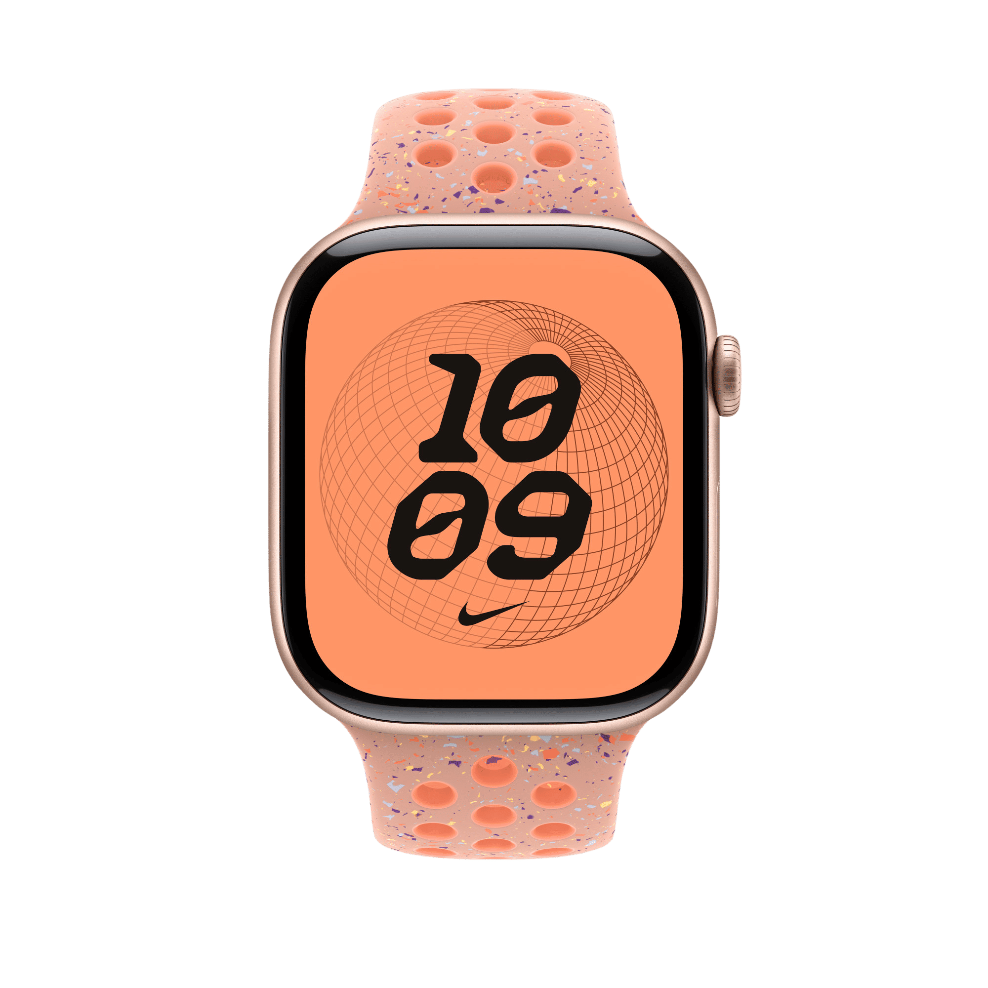 Apple Aluminium & Fluoroelastomer Nike Sport Band for Apple (44mm / 45mm / 46mm / 49mm, S/M) (Strong & Durable, Alpenglow Pink) Apple Aluminium & Fluoroelastomer Nike Sport Band for Apple (44mm / 45mm / 46mm / 49mm, S/M) (Strong & Durable, Alpenglow Pink)_4