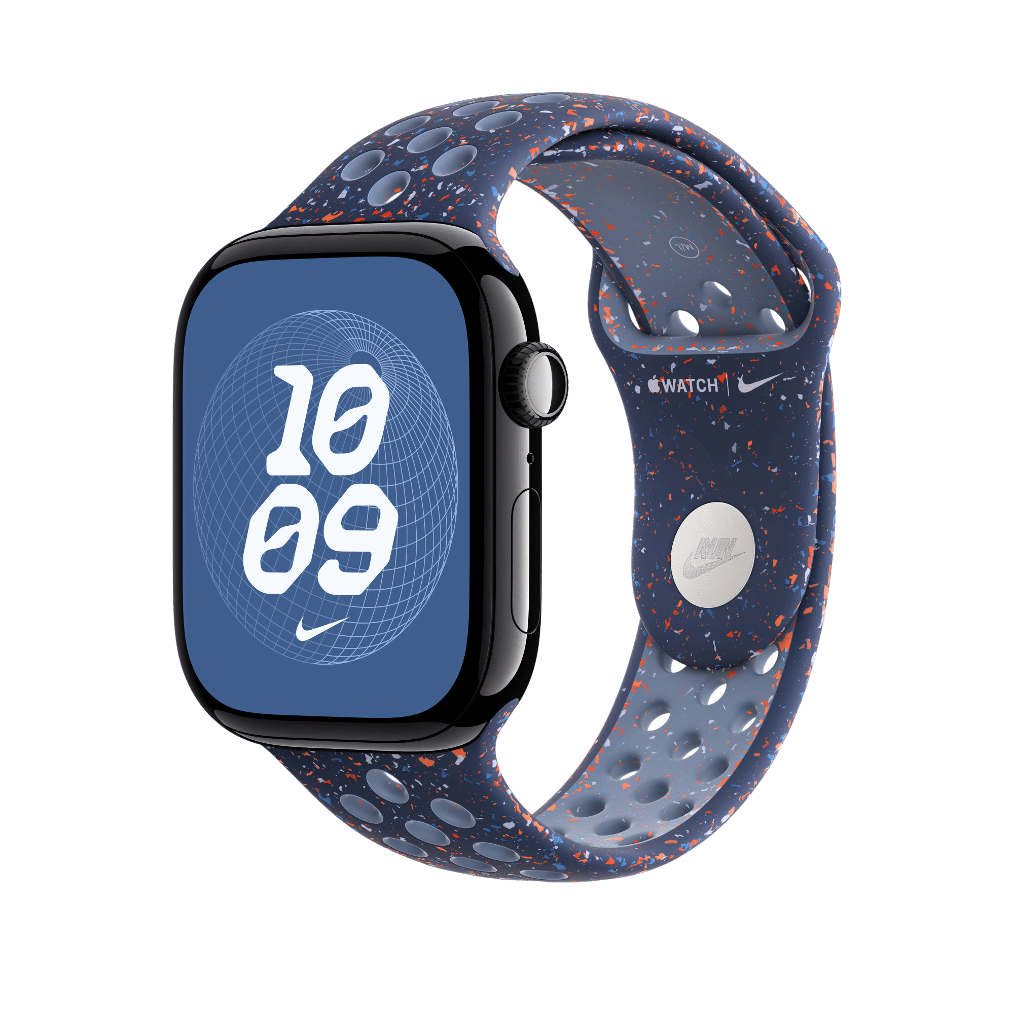 Apple Aluminium & Fluoroelastomer Nike Sport Band for Apple (44mm / 45mm / 46mm / 49mm, S/M) (Strong & Durable, Blue Ribbon)_3