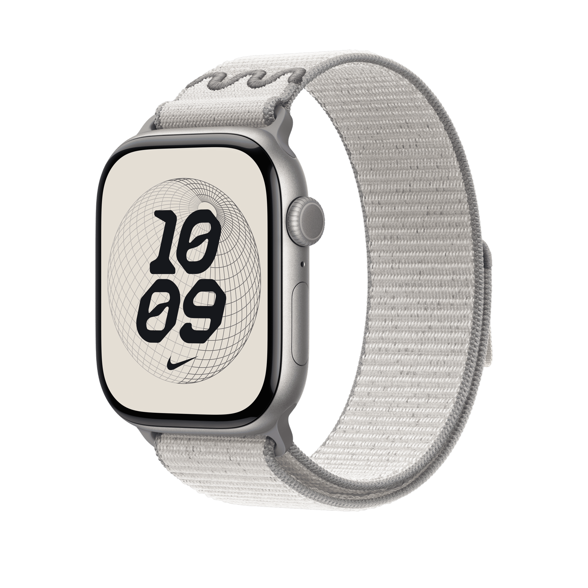 Apple Polyester, Spandex & Nylon Nike Sport Loop for Apple (44mm / 45mm / 46mm / 49mm) (Hook & Loop Fastener, Veiled Grey) Apple Polyester, Spandex & Nylon Nike Sport Loop for Apple (44mm / 45mm / 46mm / 49mm) (Hook & Loop Fastener, Veiled Grey)_3